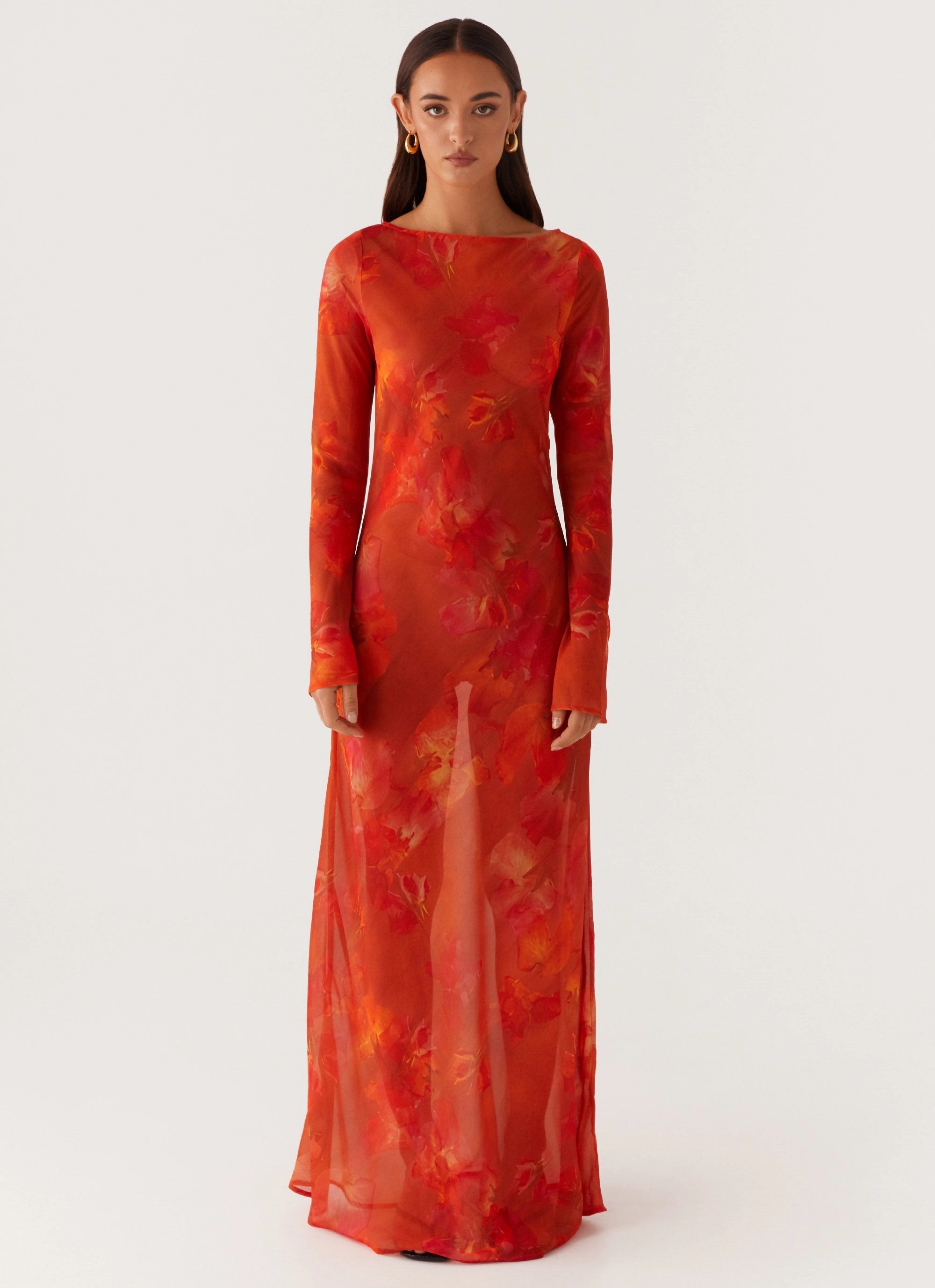 Lorde Maxi Dress - Amber Lightweight Wear Chill Edge