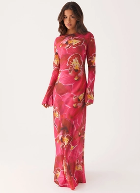 Perfect Wear Chic boho dress Lorde Maxi Dress - Orchid Pink
