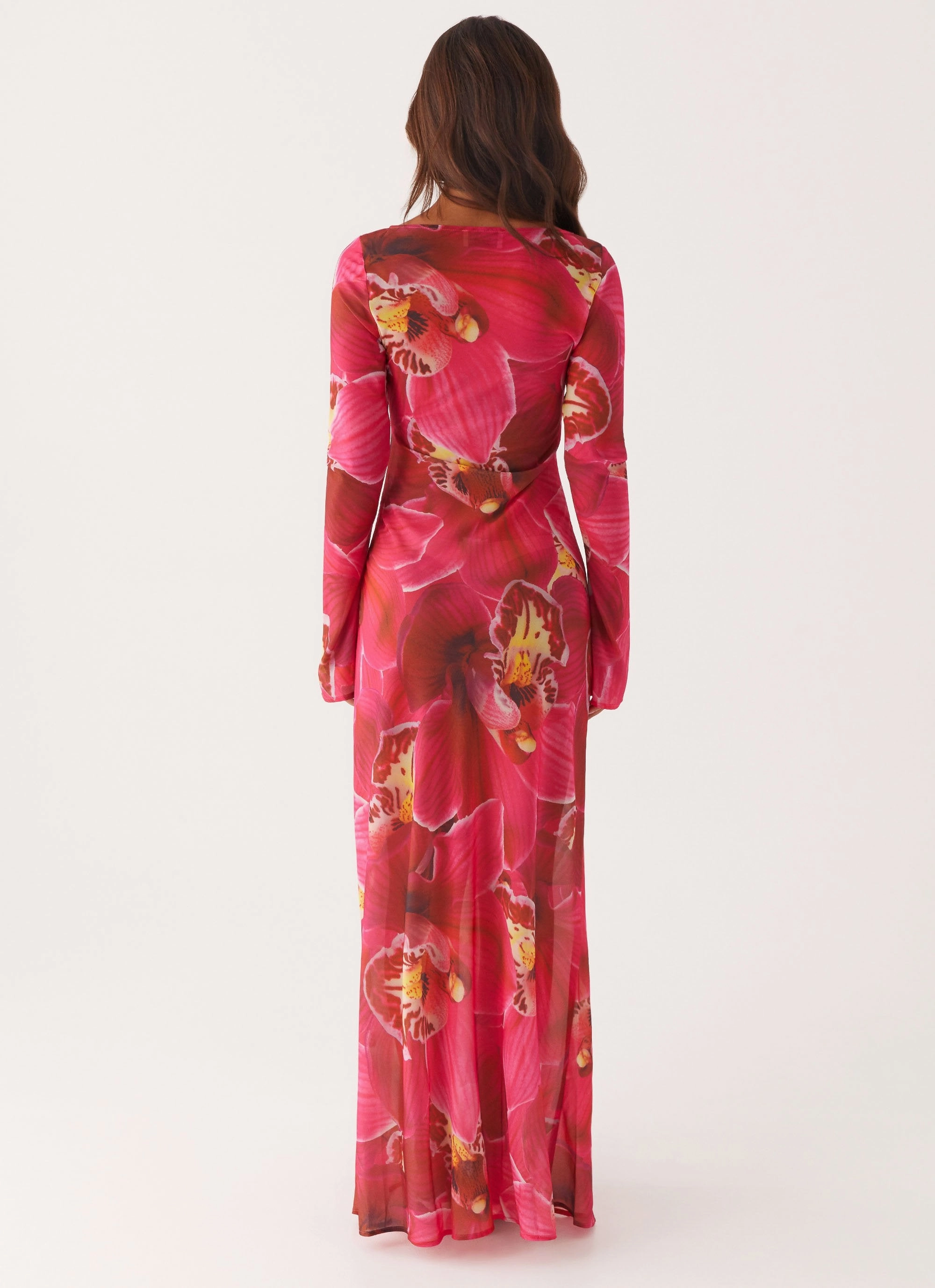 Lorde Maxi Dress - Orchid Pink Minimalist feel