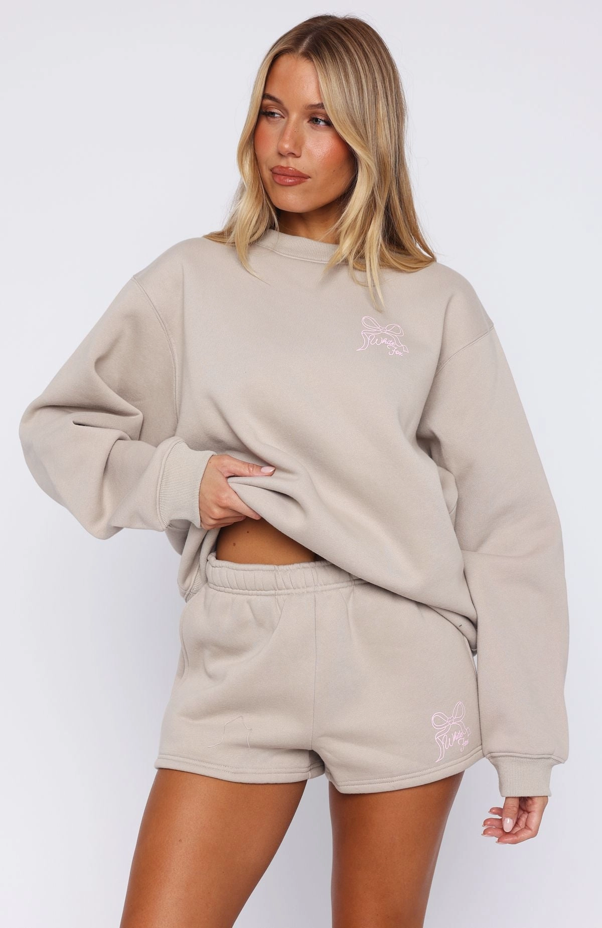 Love You Forever Lounge Shorts Moon Soft Texture Cooling Effect