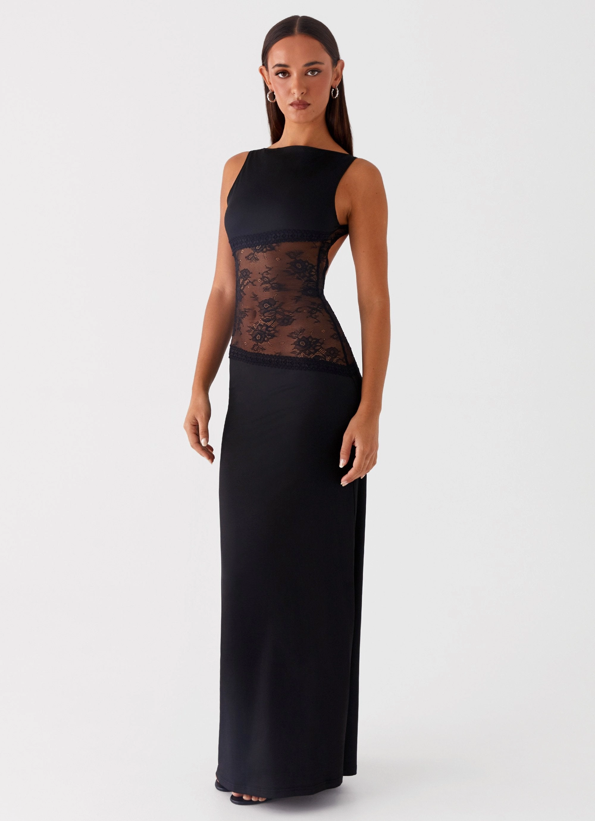 Lucinda Maxi Dress - Black Night wear