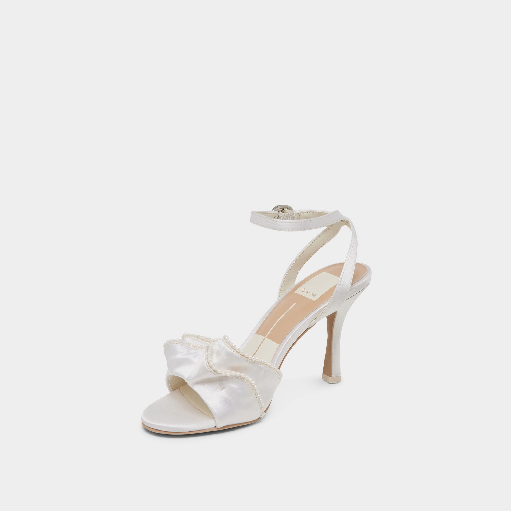 Easy To Clean Grand Gala LUNETE PEARL HEELS VANILLA SATIN