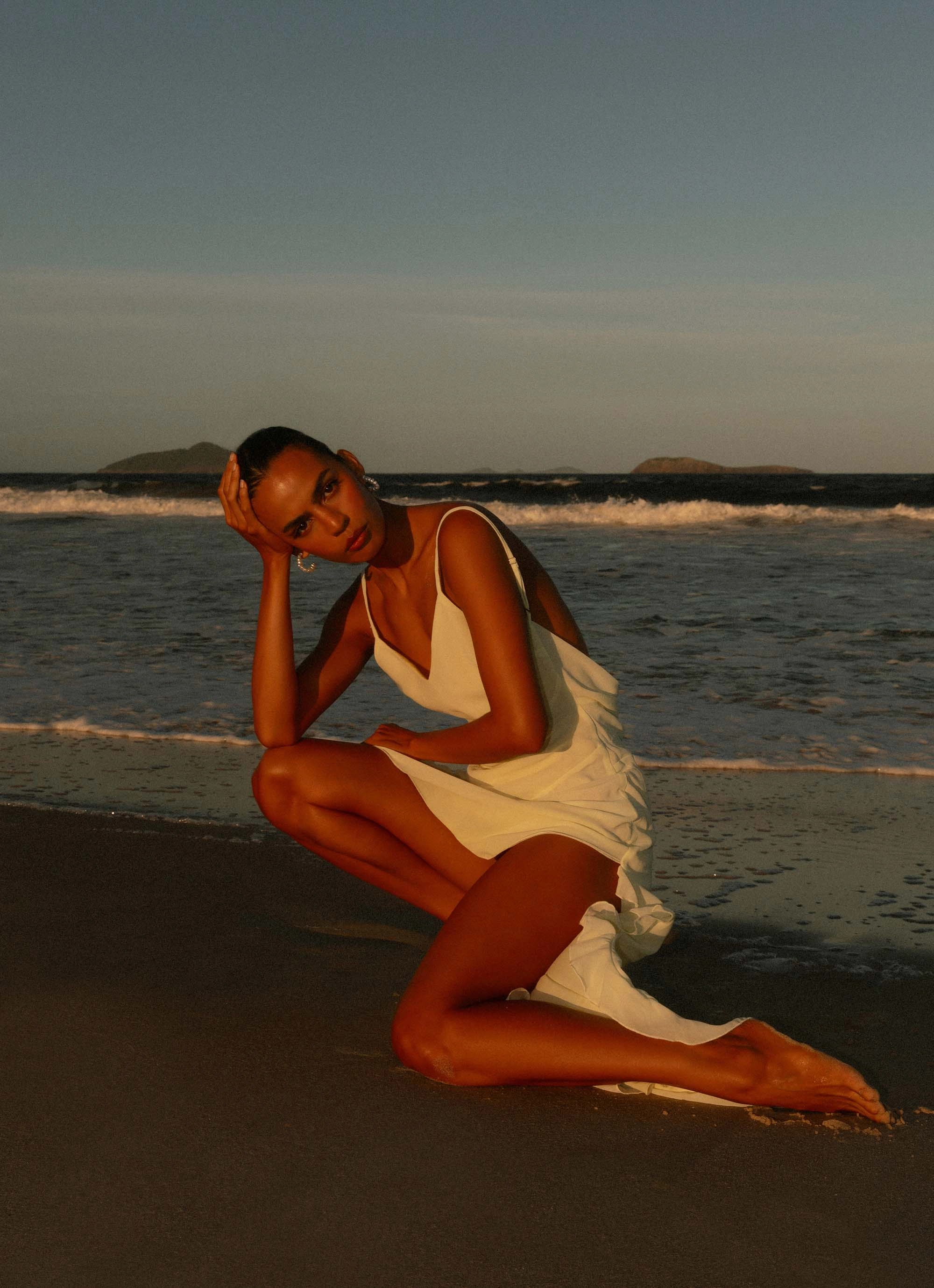 Ariel Maxi Dress - Baby Yellow Relax Flex Clean Finish