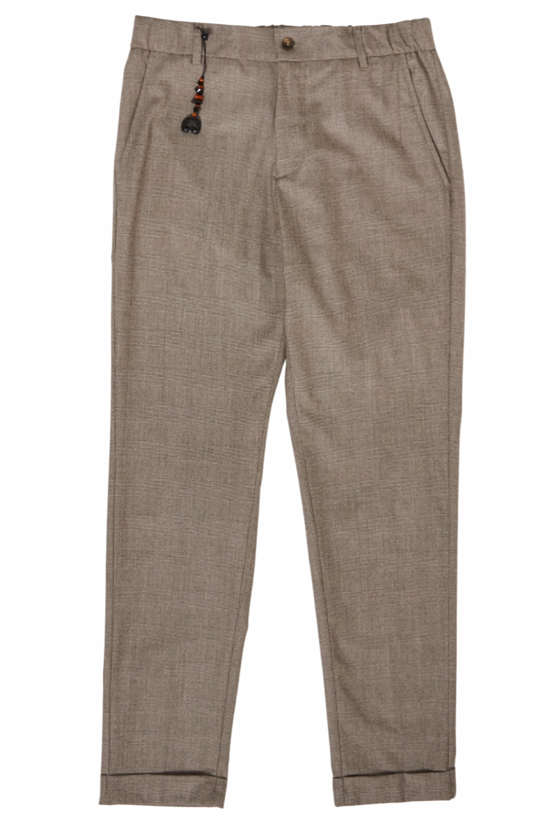 Magnifico Drawstring Plaid Pants Timeless Style