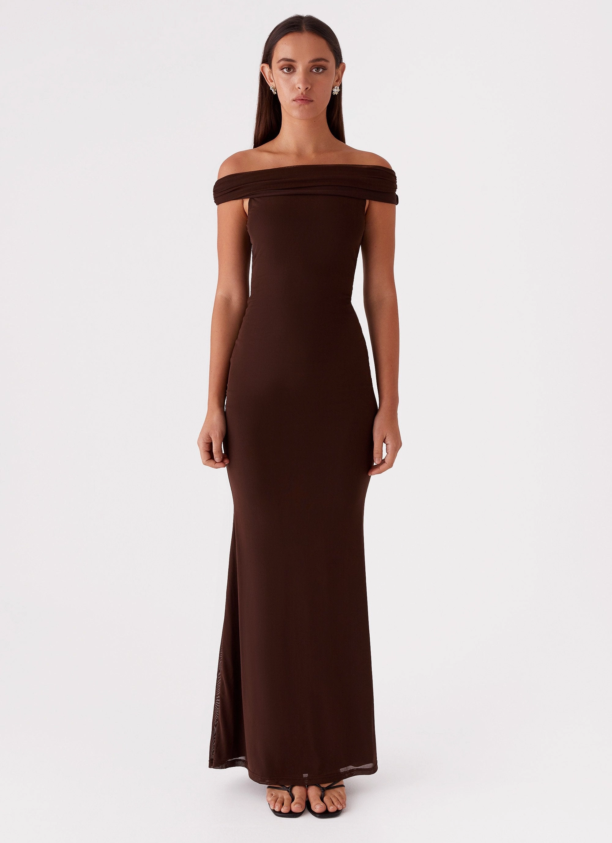 Marilyn Maxi Dress - Chocolate Perfect Proportion