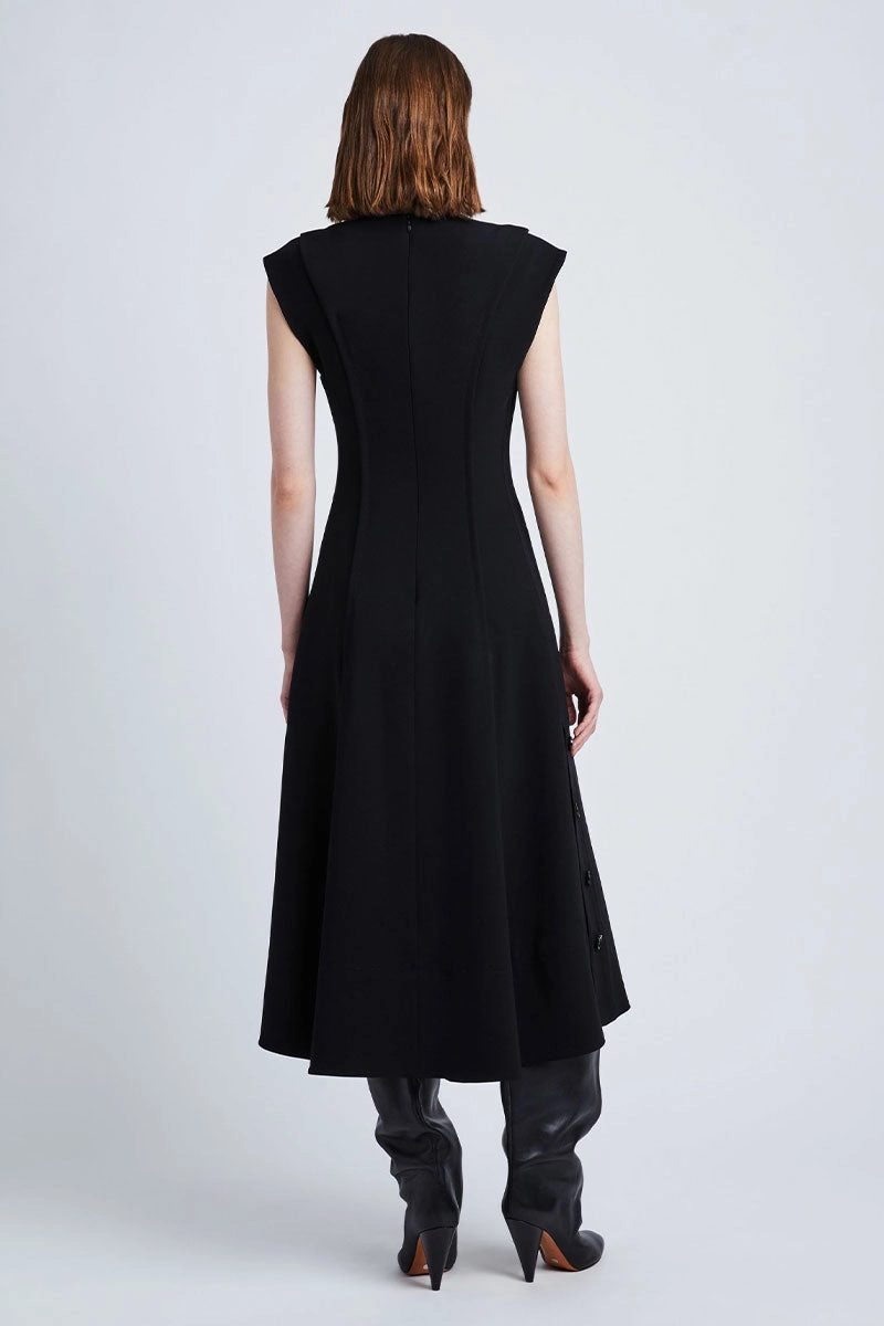 Autumn Ready Formal dinner wear Matte Viscose Crepe Dress