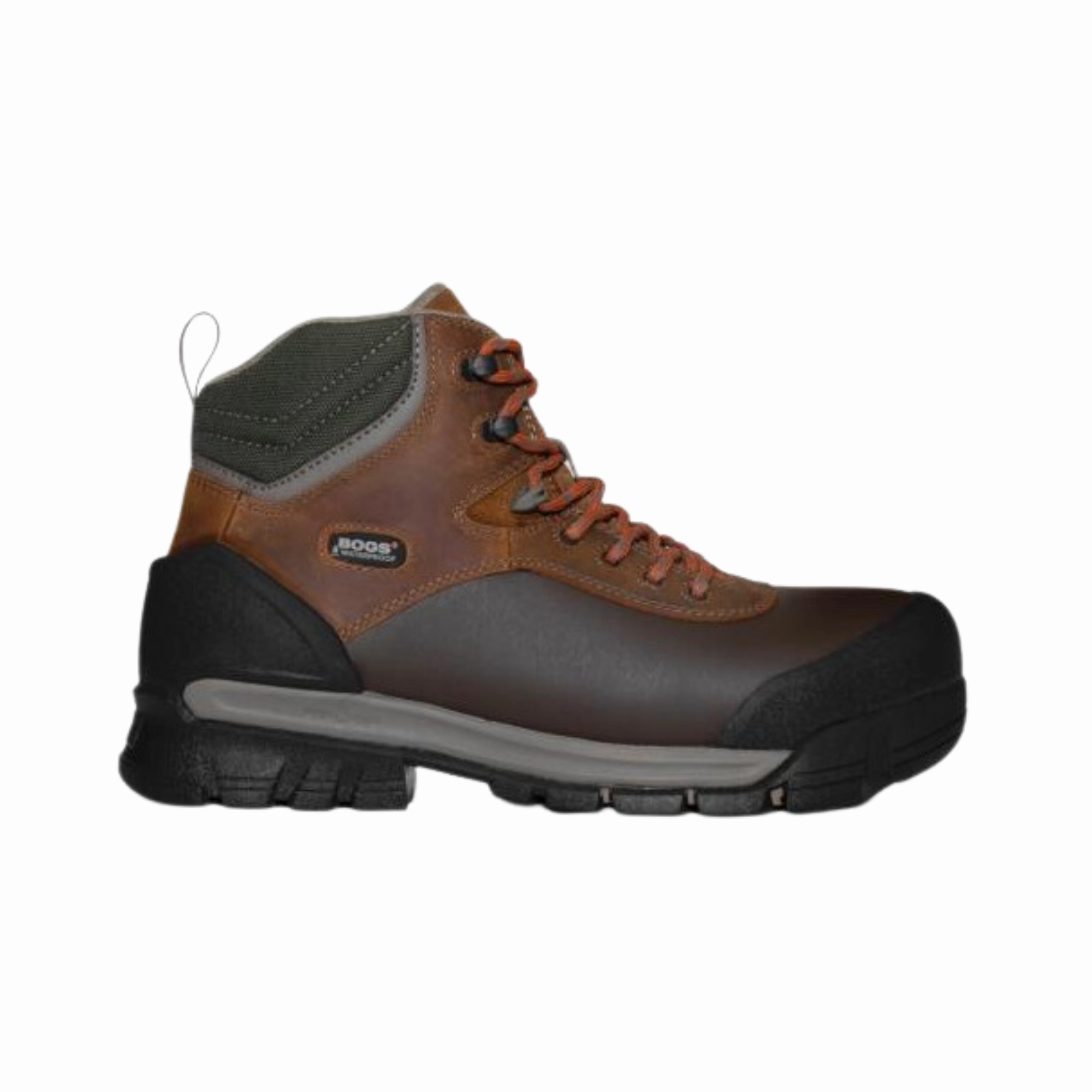All terrain Men's Bedrock Shell 6-inch (Composite Toe) Boot - Brown (Regular Width)