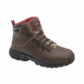 Enhanced Leg Support Men's Flight (Aluminum Toe) - Brown (2E Width)