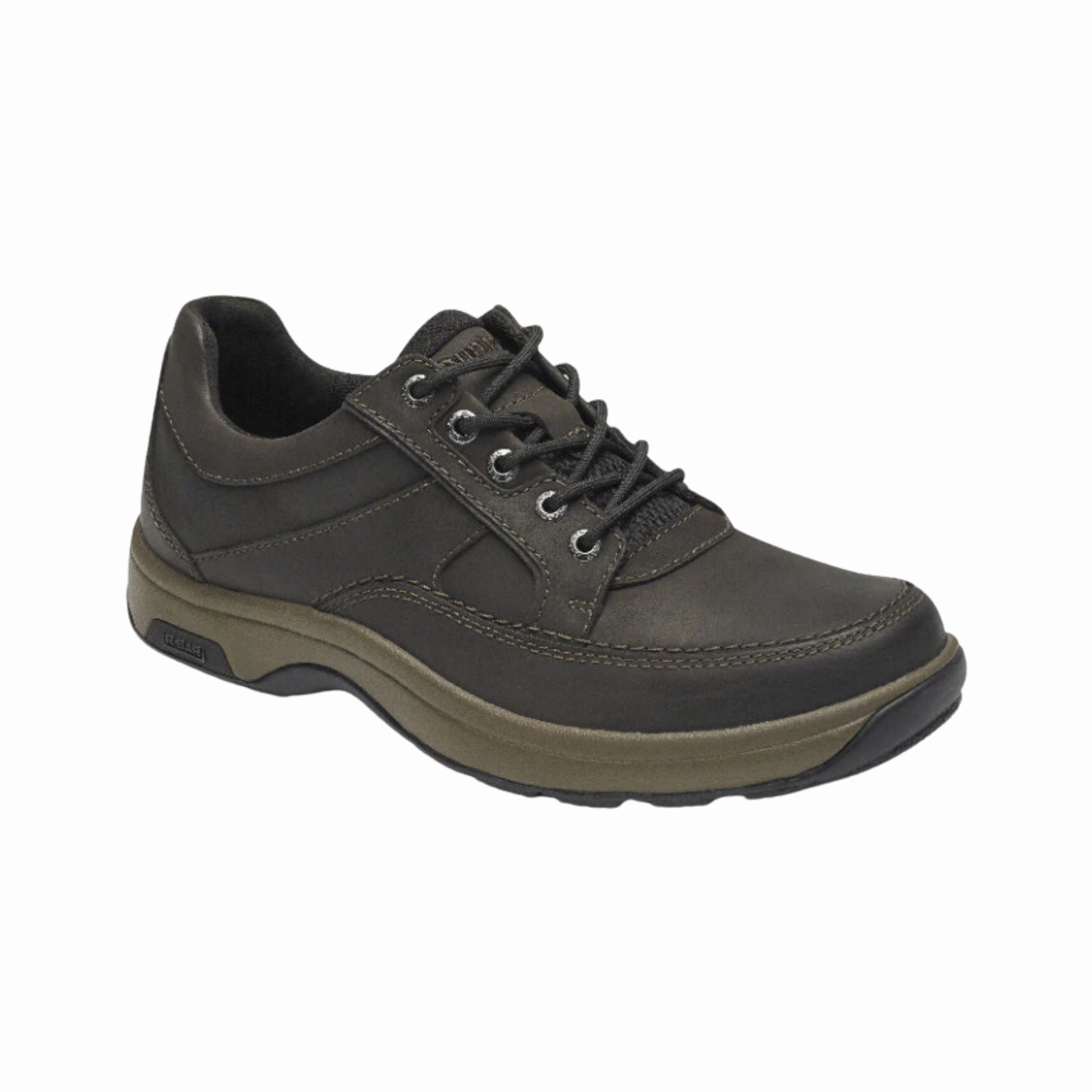 Airport Walk Men's Midland Waterproof Oxford - Brown Nubuck (4E Width)