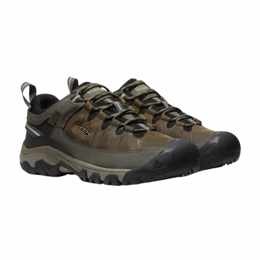 Trekking Style Foot Control Men's Targhee III Waterproof - Bungee/Black (Wide Width)