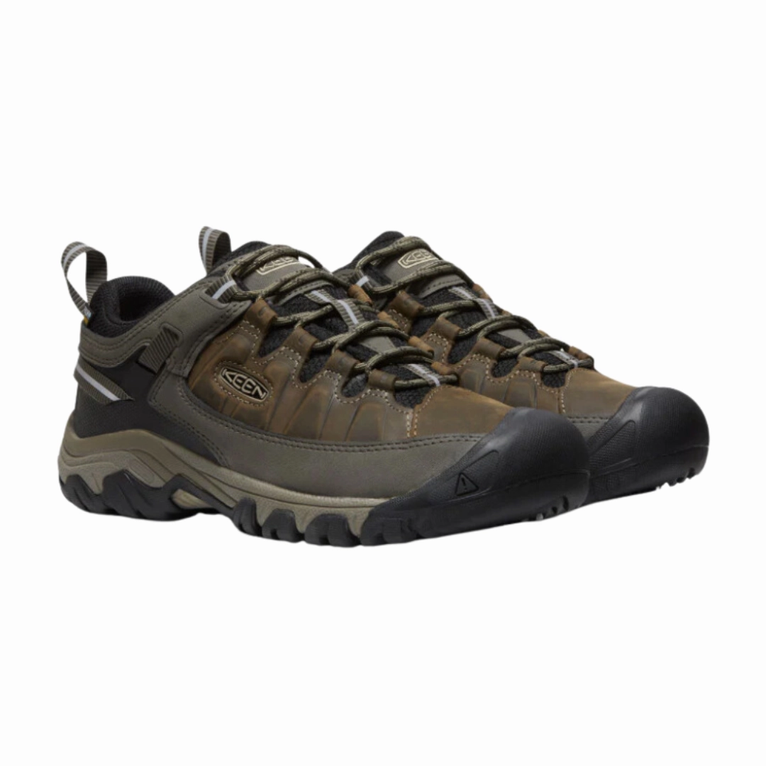Durable Trekking Men's Targhee III Waterproof - Bungee/Black (Wide Width)