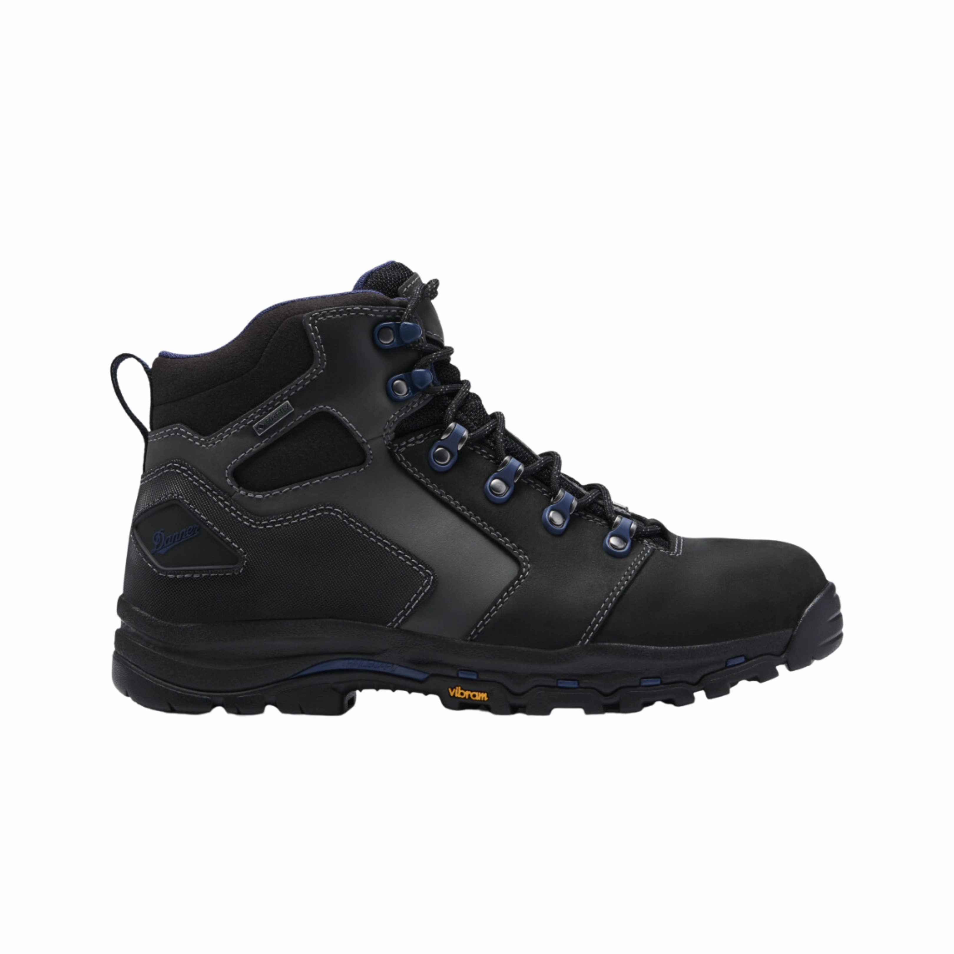 Durable Shell Hiking Trails Men's Vicious 4.5-inch (Composite Toe) NMT Boot - Black (2E Width)