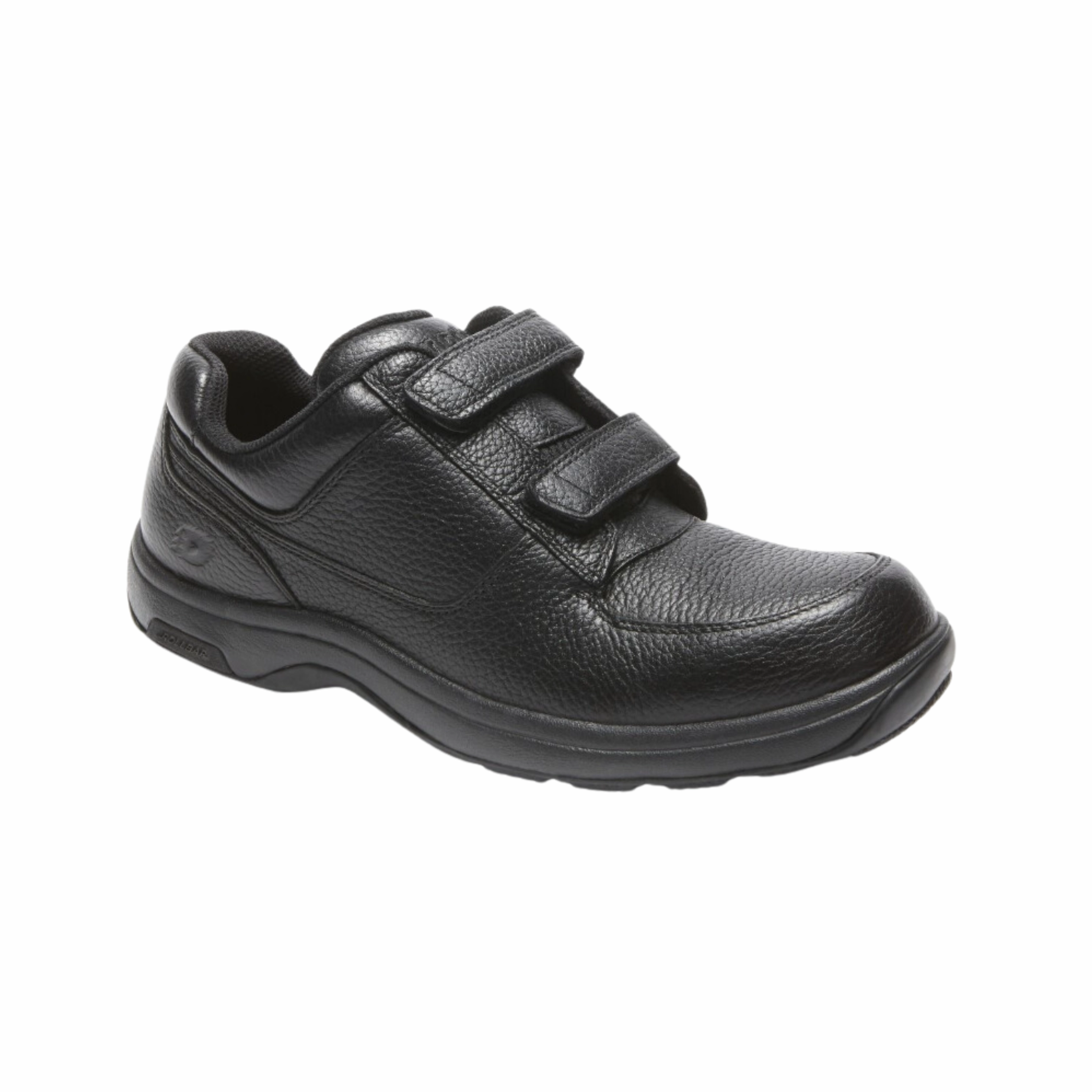 Sprint Walk Men's Winslow Hook & Loop Oxford - Black (2E Width)