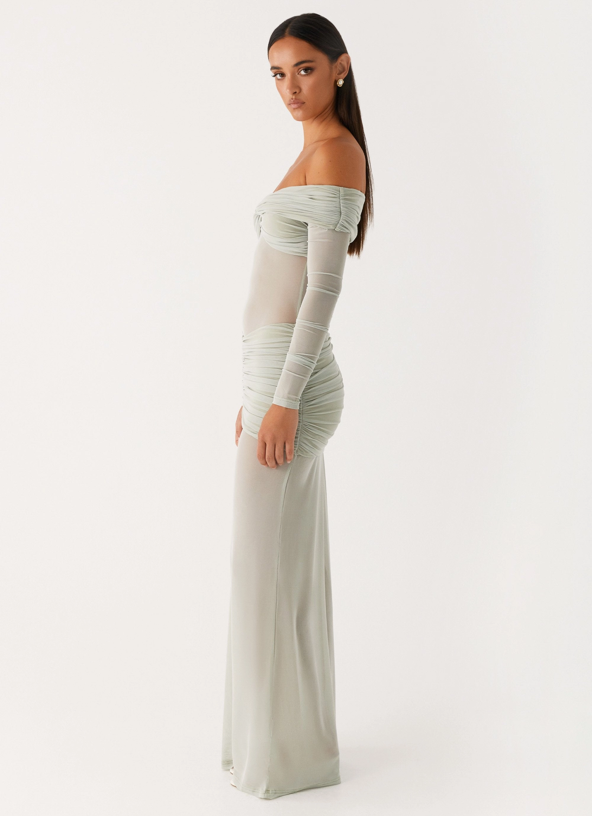 Mercy Maxi Dress - Sage Lunch Date