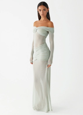 Mercy Maxi Dress - Sage Lounge Vibes