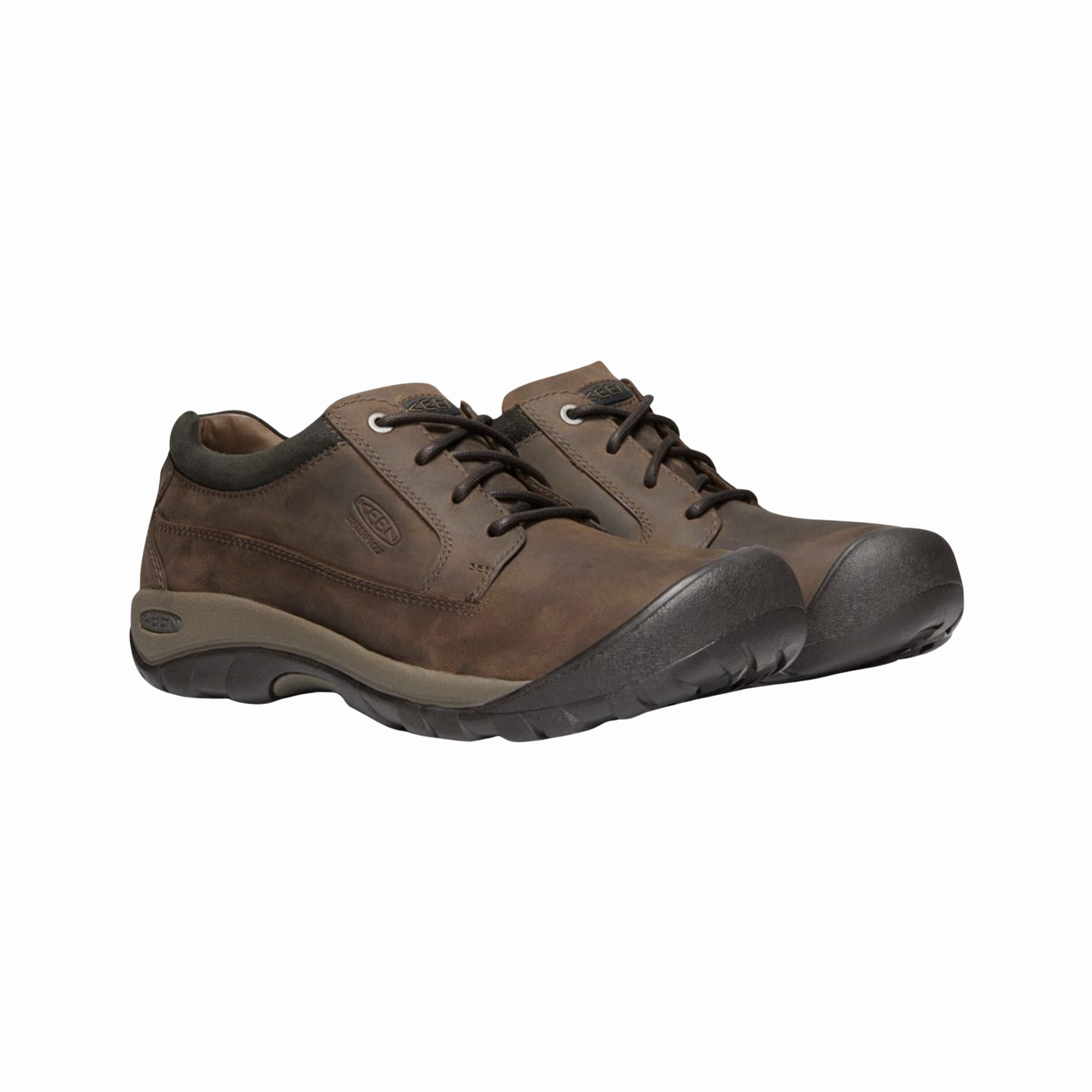 Turn Hike Log Path Men's Austin Waterproof - Chocolate Brown/Black Olive (Regular Width)