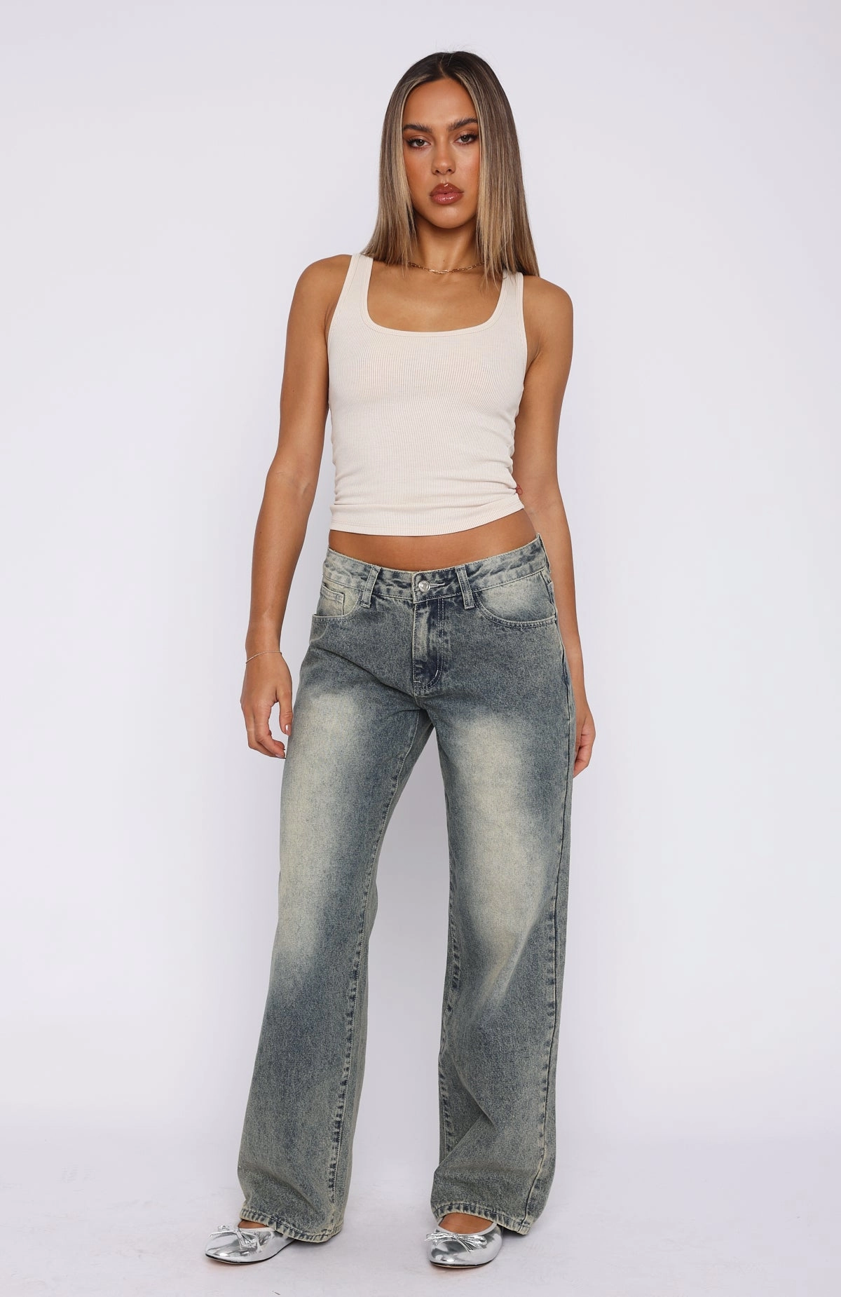 Comfy Streetwear Fan Music Event Sustainable Beach Day Bring The Style Low Rise Wide Leg Jeans Sand