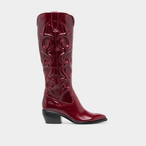 MIRLA BOOTS OXBLOOD LEATHER Casual Gathering