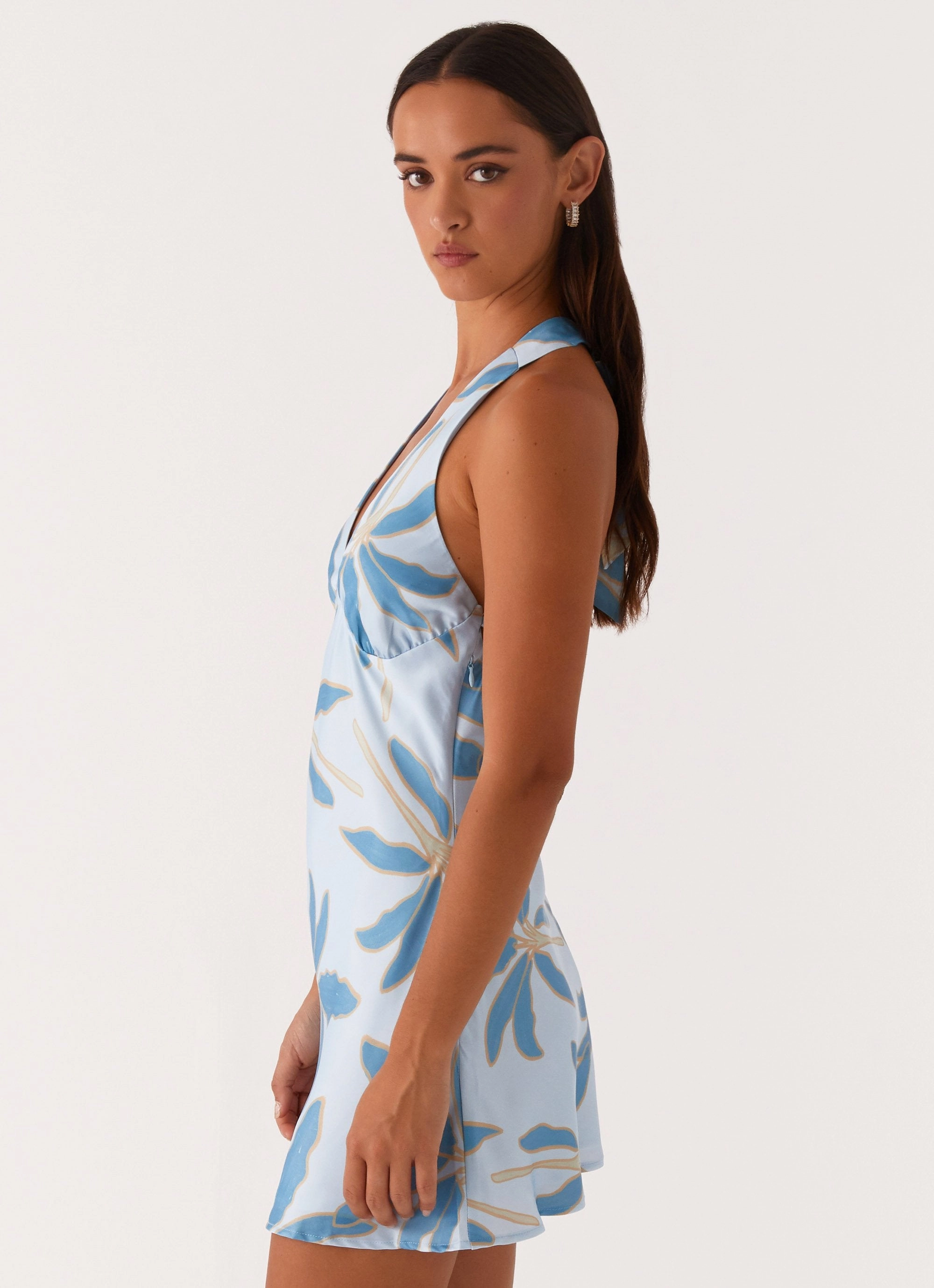 Miss Summer Mini Dress - Opulent Blue Pure Aesthetic