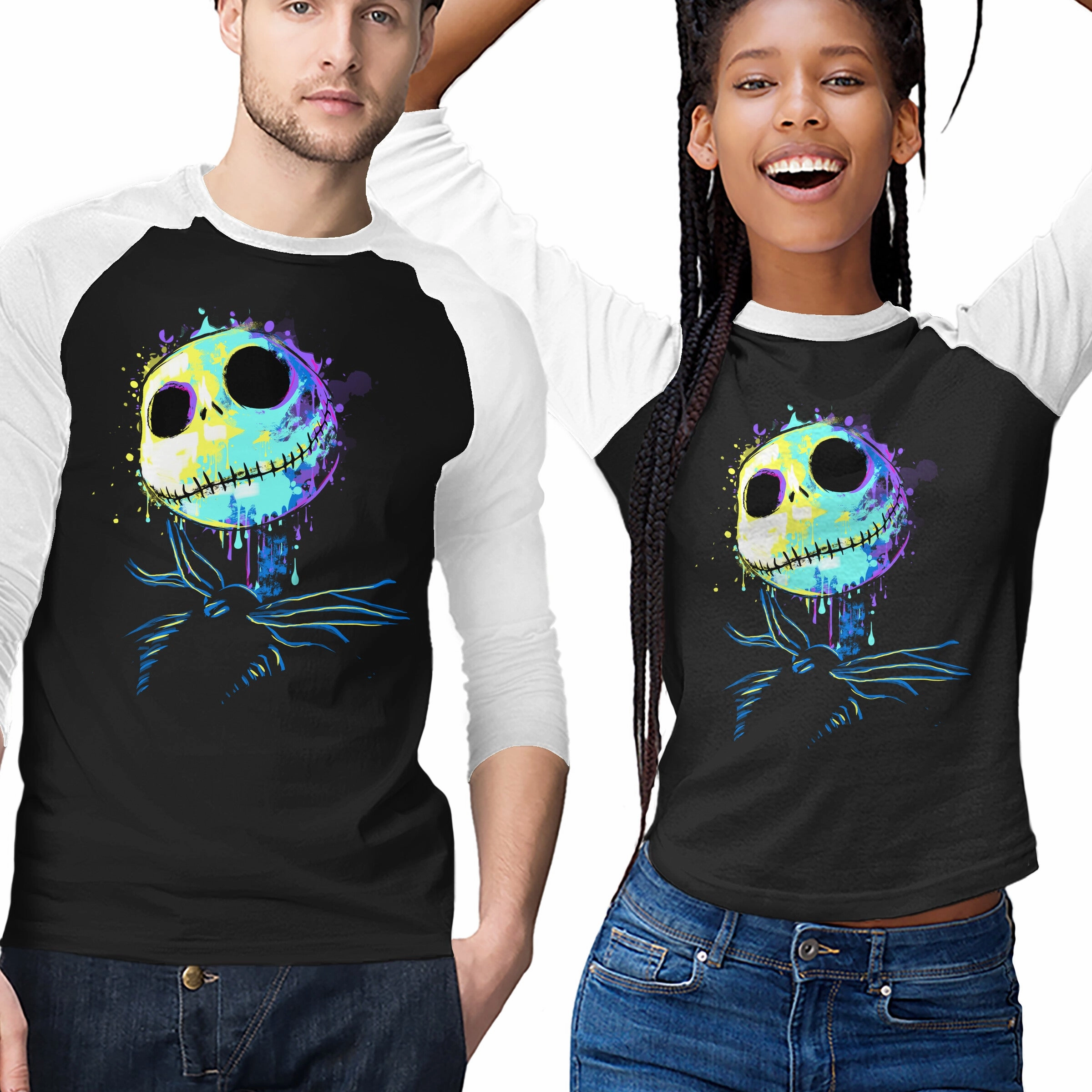 Trendy Comfort Fit Colorful Skeleton