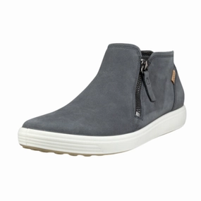 Women's Soft 7 Low Bootie - Dark Shadow Diffuse Farmer Cold Climate