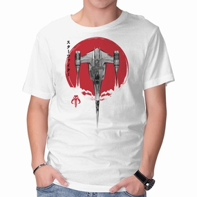 Light Casual loose fitting N1 Starfighter Sumi-e