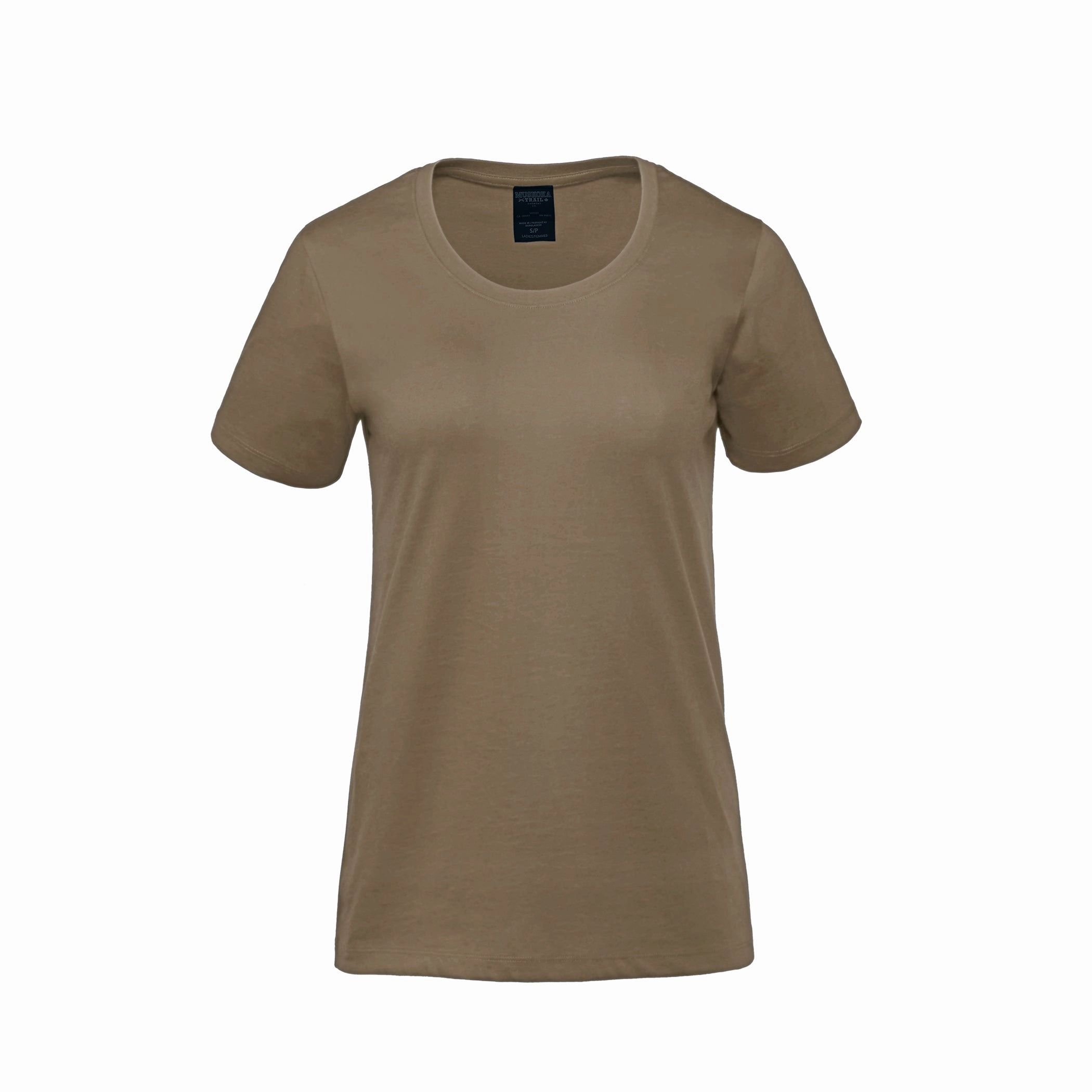 S05501 - Harmony - Ladies Organic Cotton Scoop Neck T-Shirt Cozy and Soft Comfortable