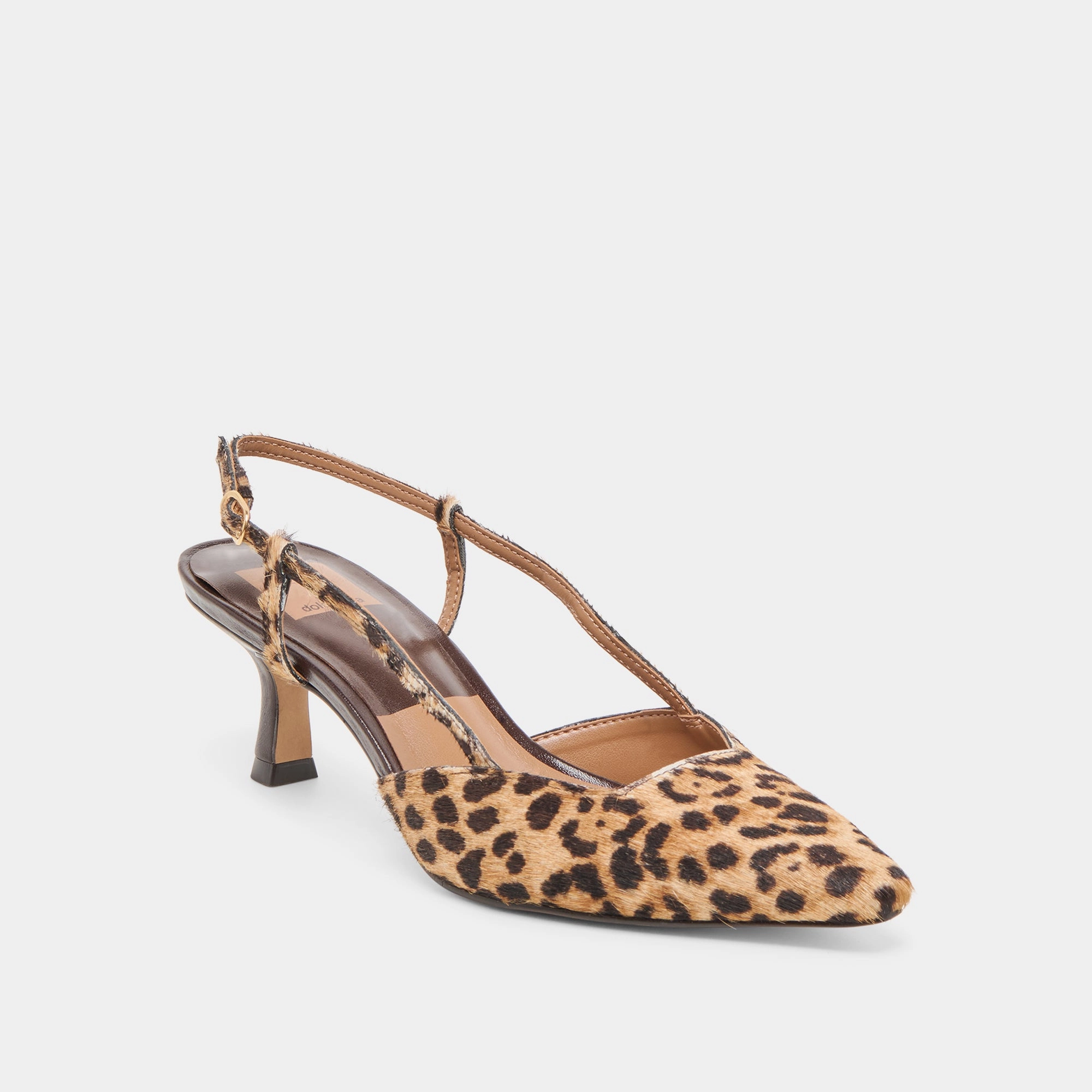 Modern Design Perfect Match ODELA HEELS DK LEOPARD CALF HAIR