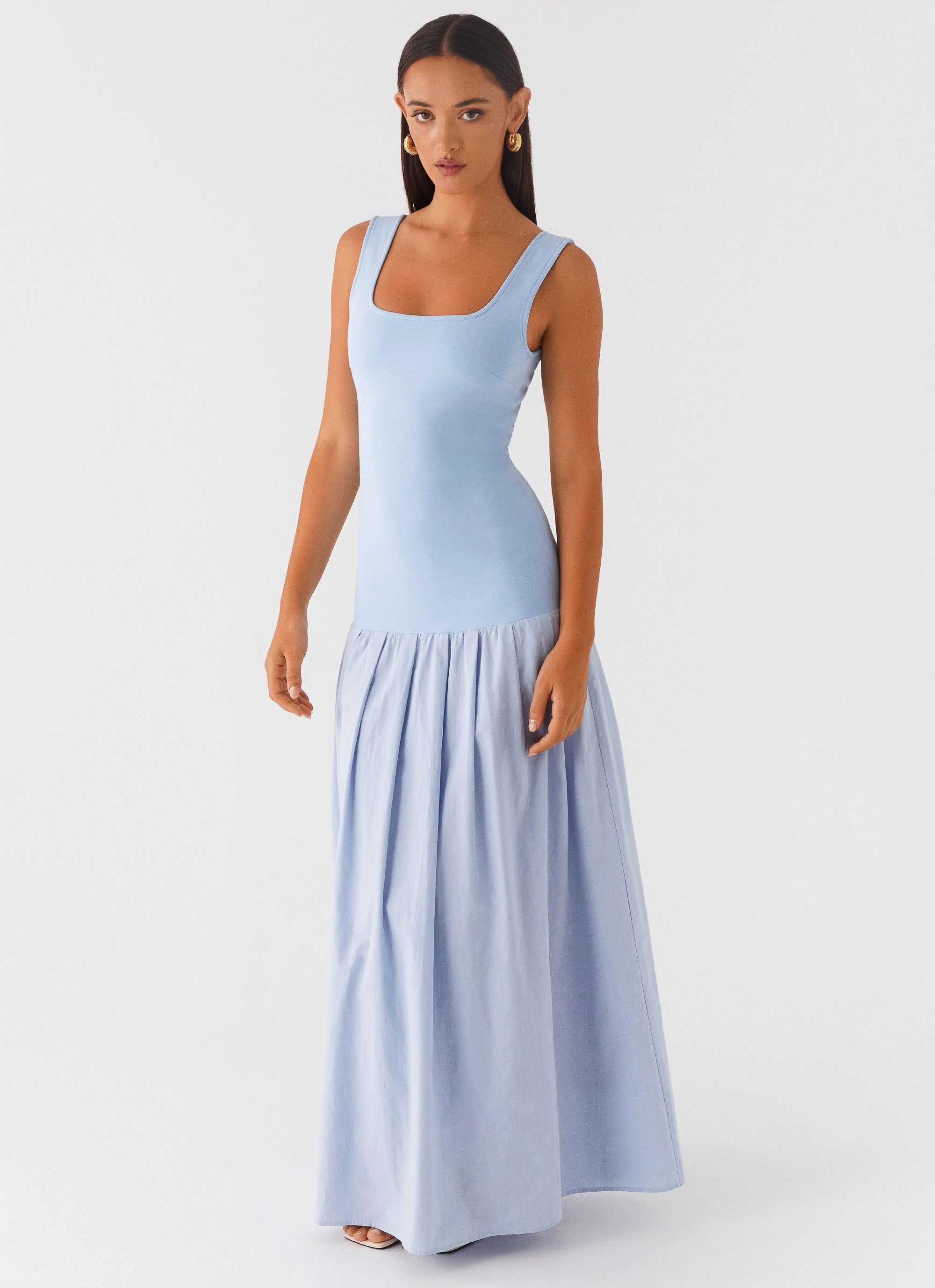 Jaxon Maxi Dress - Blue Warm Touch