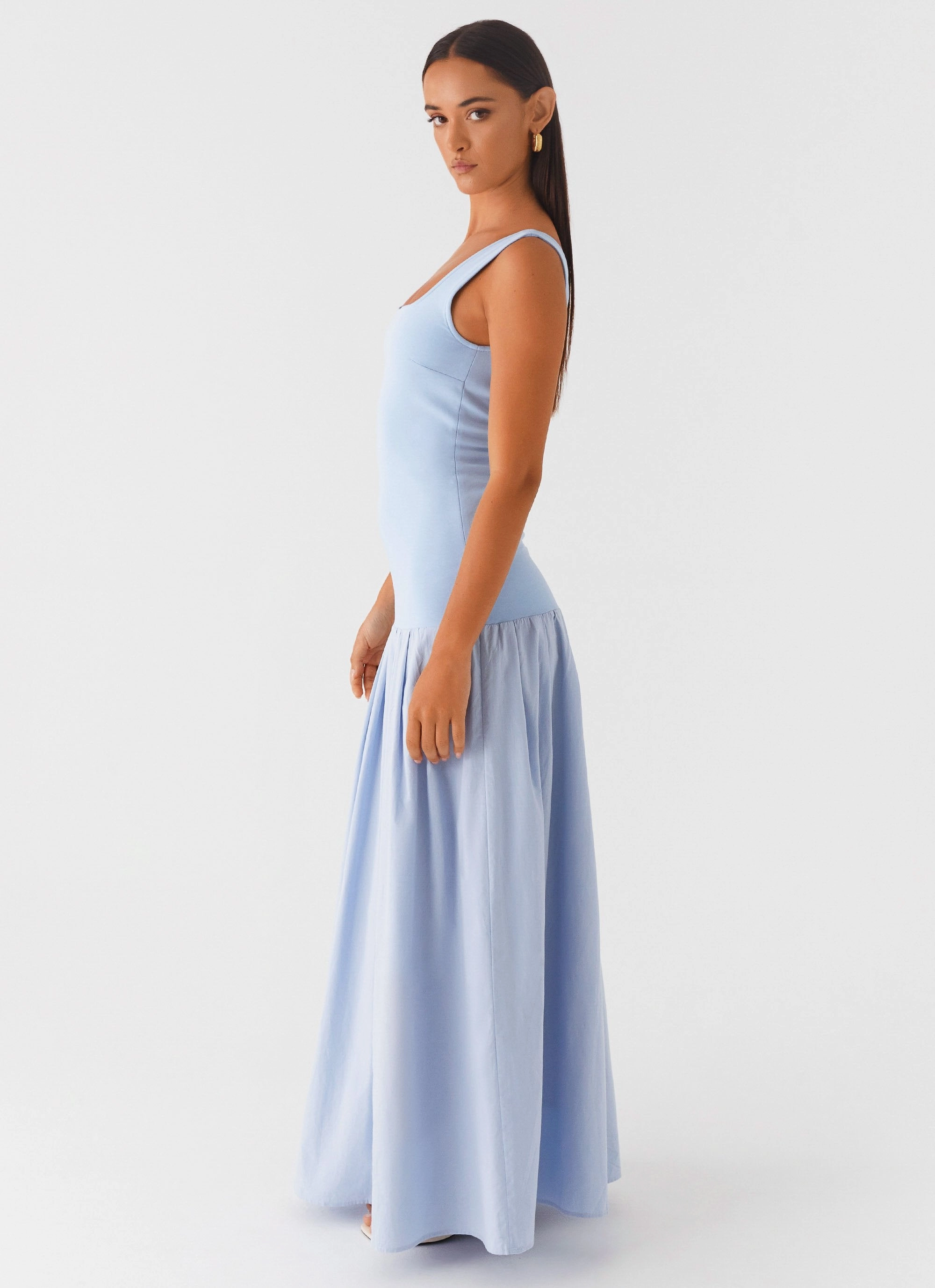 Jaxon Maxi Dress - Blue Best-Seller Farm Air