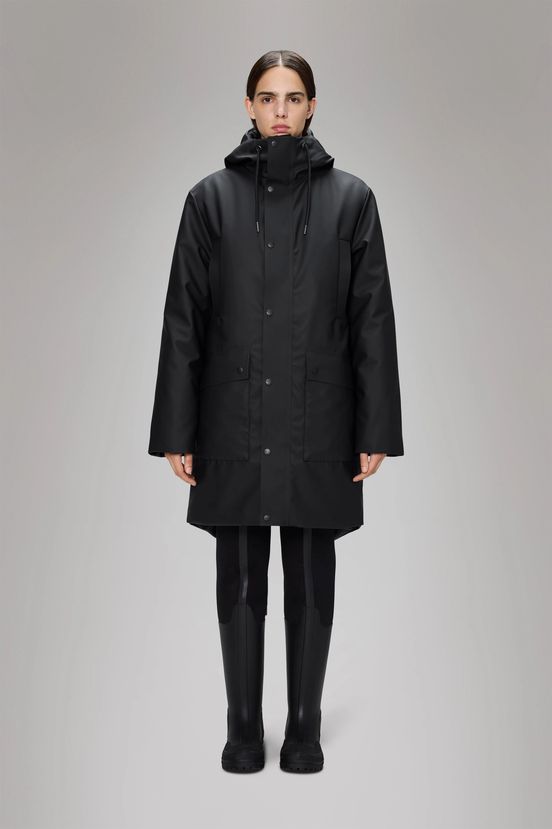 Nome Long Parka TapedSeamConstruction Sleek Utility