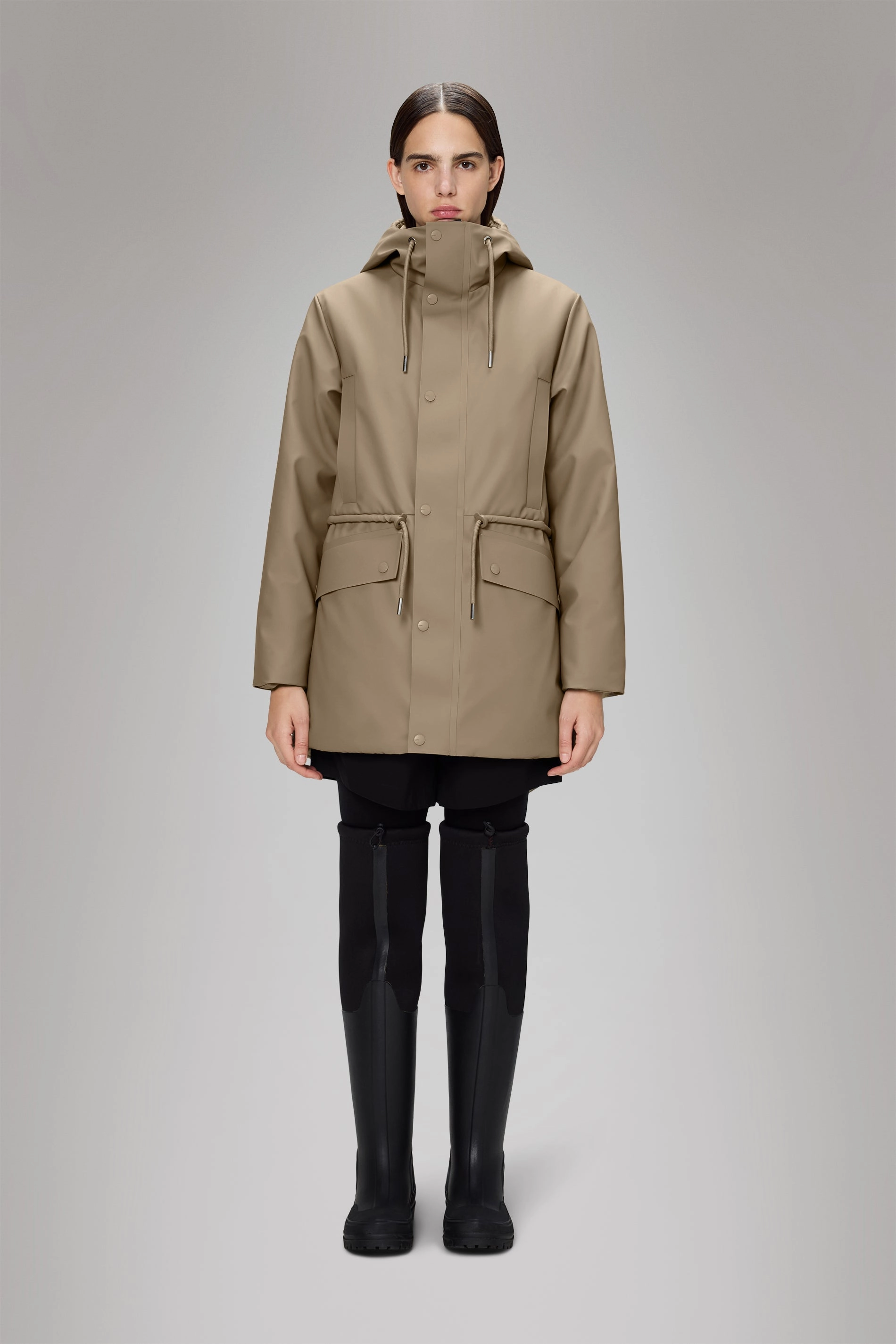 Nome String W Parka Windproof Hood