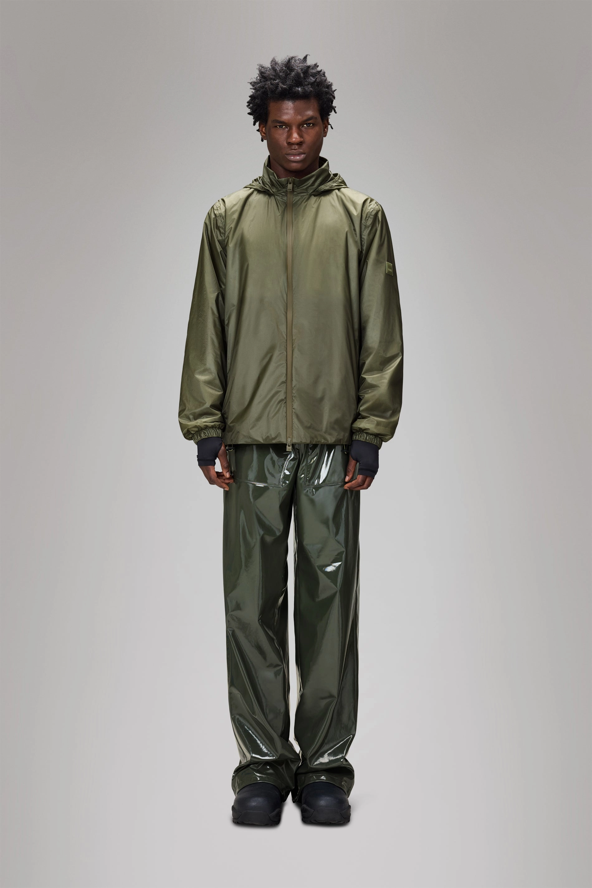 clean design Convertible Collar Kauto Insulated Jacket