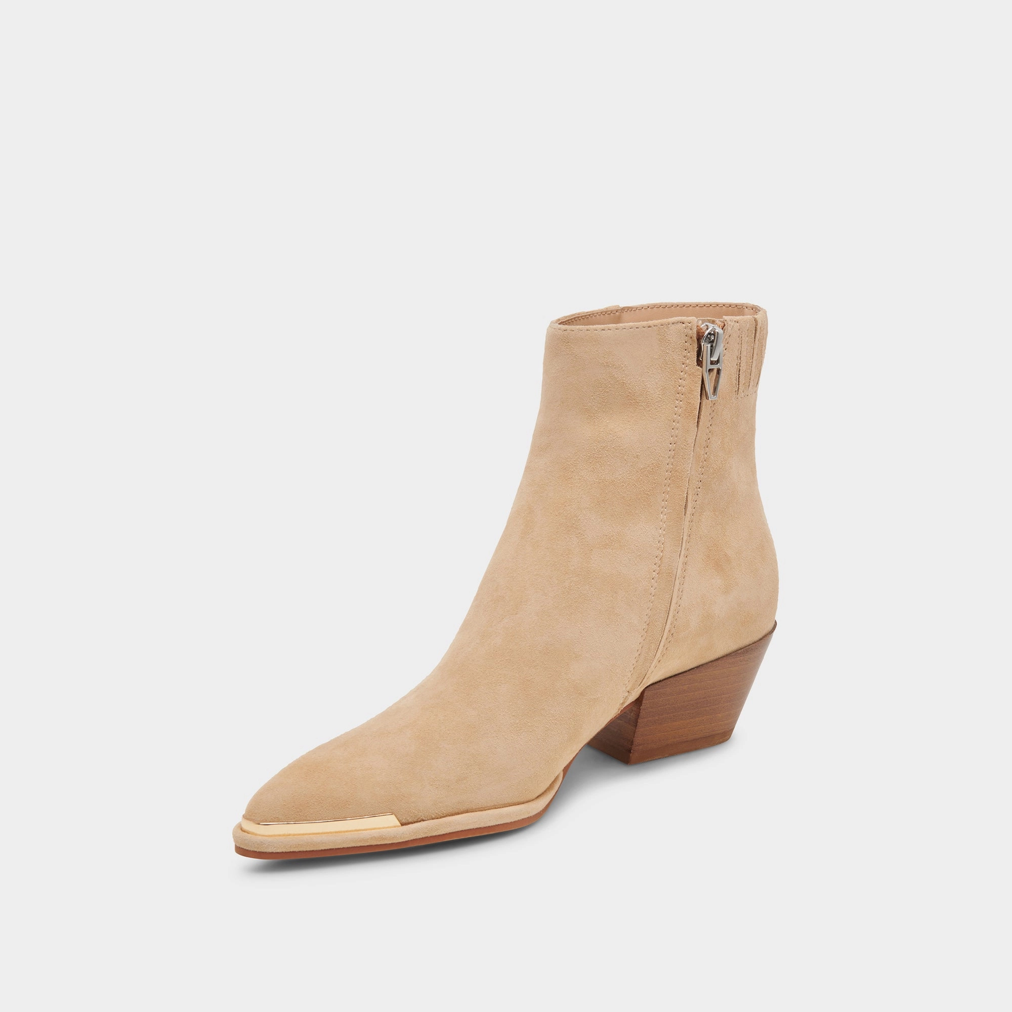 NONAH BOOTIES TAN SUEDE TPU Outsole