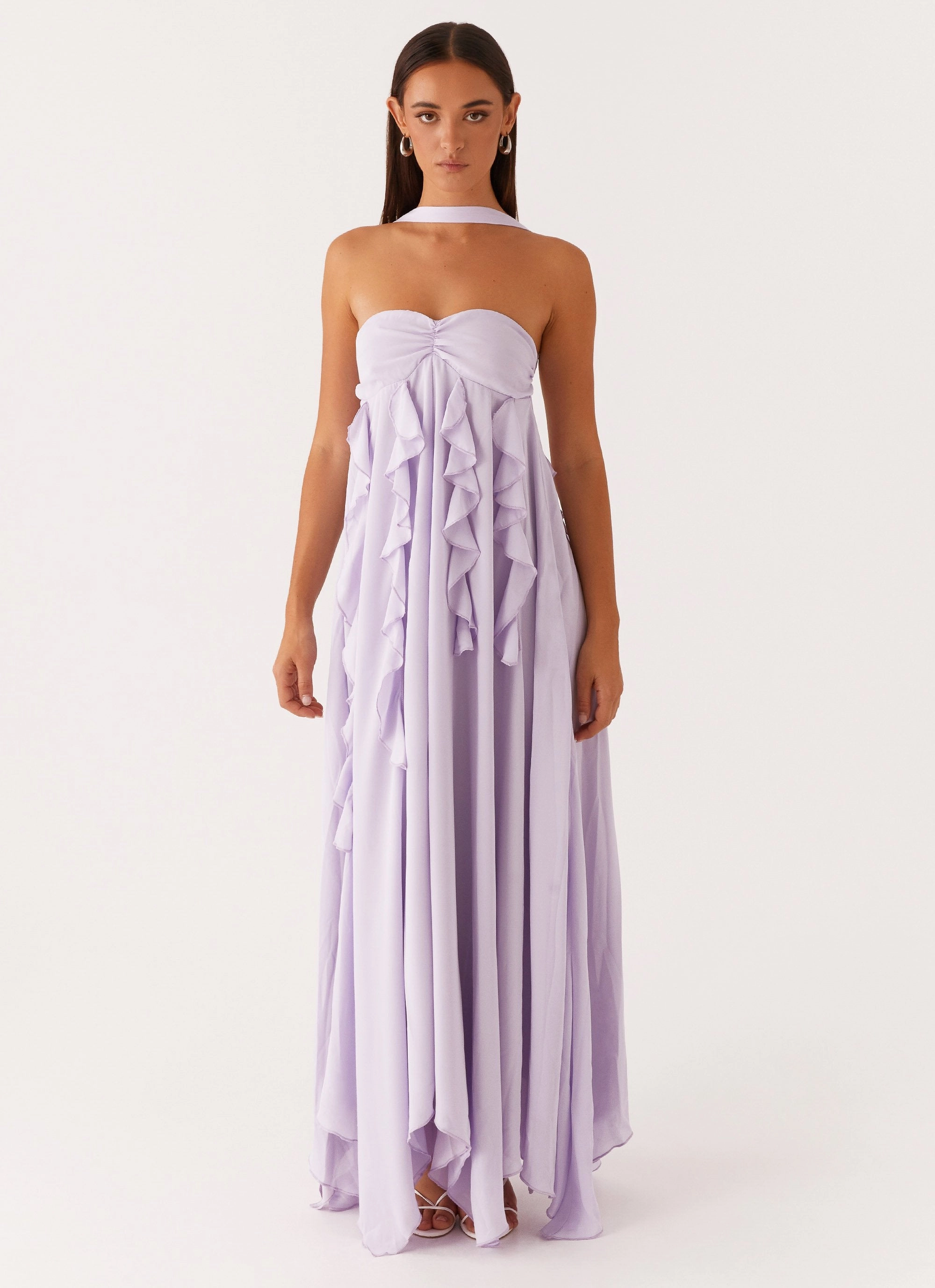 Vibrant evening gown Florence Maxi Dress - Lilac