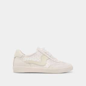 NOTICE PEARL SNEAKERS OFF WHITE SATIN Adaptive Shape
