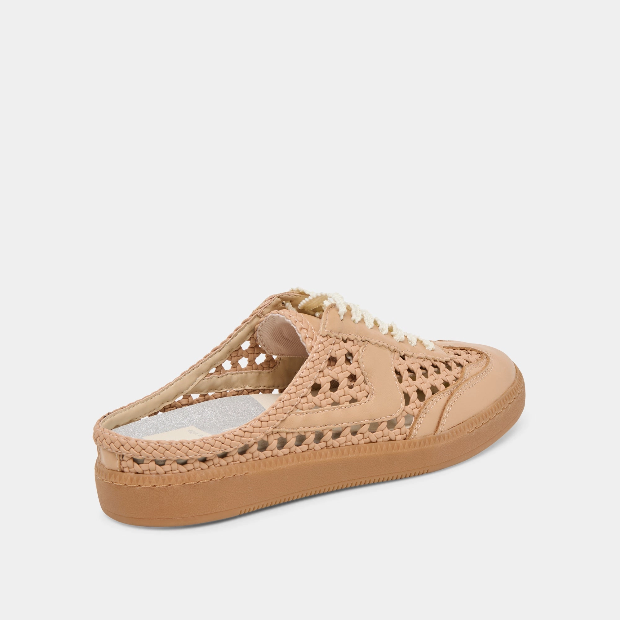 perforated panels Smooth Soles NOTICE SLIDE WOVEN SNEAKERS CAFE WOVEN STELLA