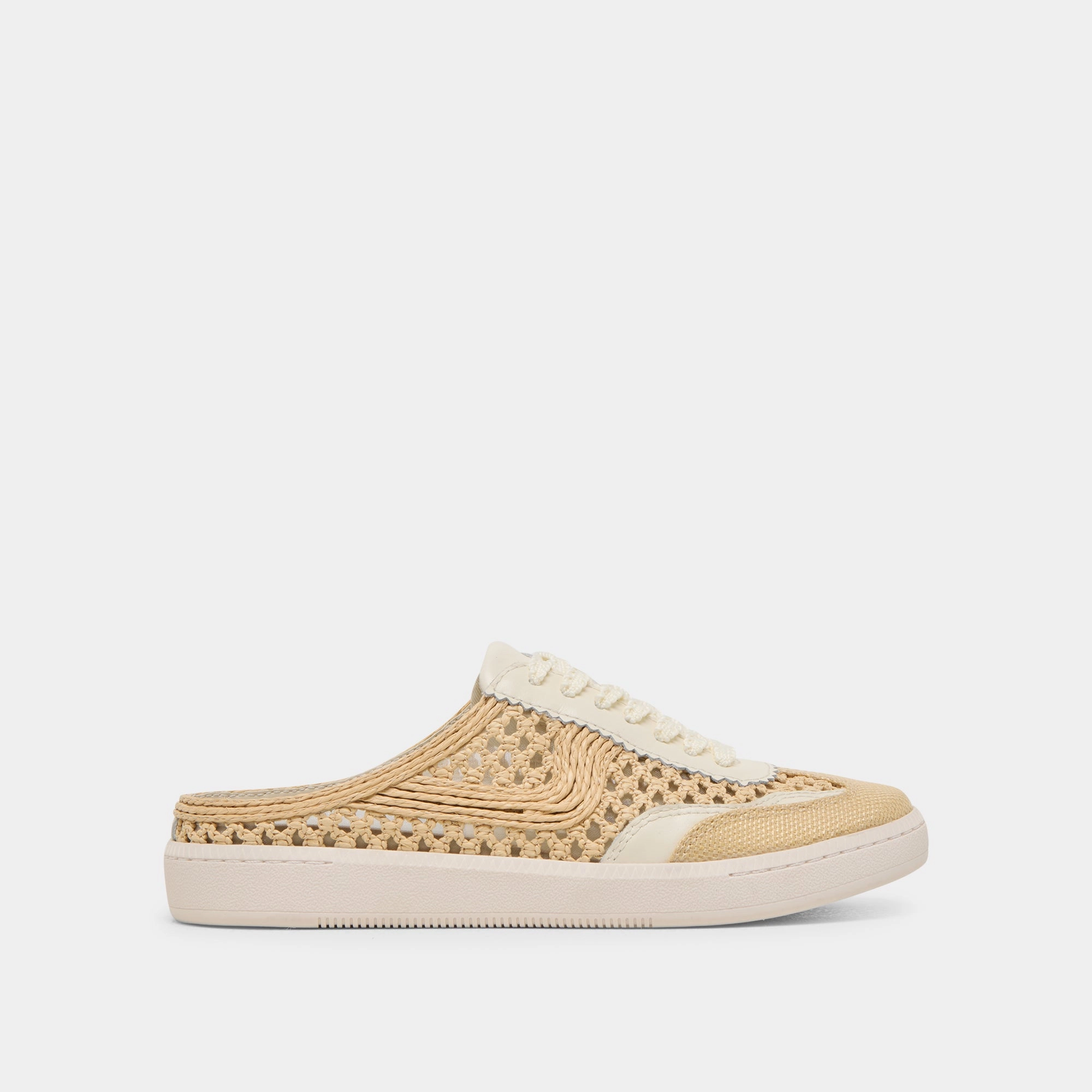 Weekend Sport NOTICE SLIDE WOVEN SNEAKERS LT NATURAL WOVEN RAFFIA