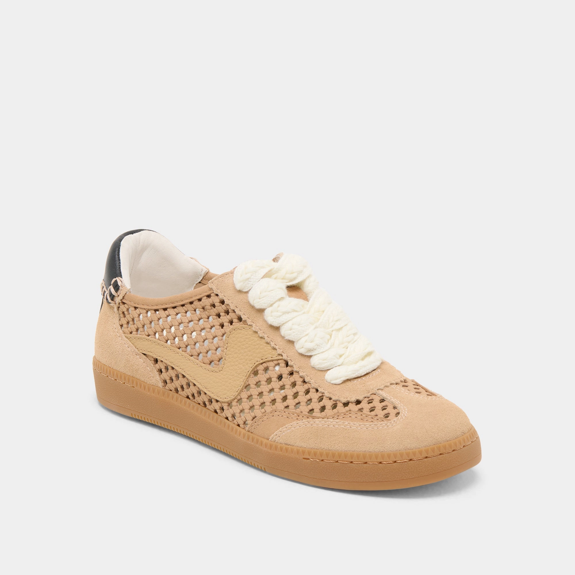 Thermoregulating Fabric NOTICE SNEAKERS BAMBOO PERFORATED NUBUCK