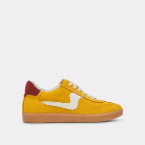 NOTICE SNEAKERS MUSTARD SUEDE Neutral Style