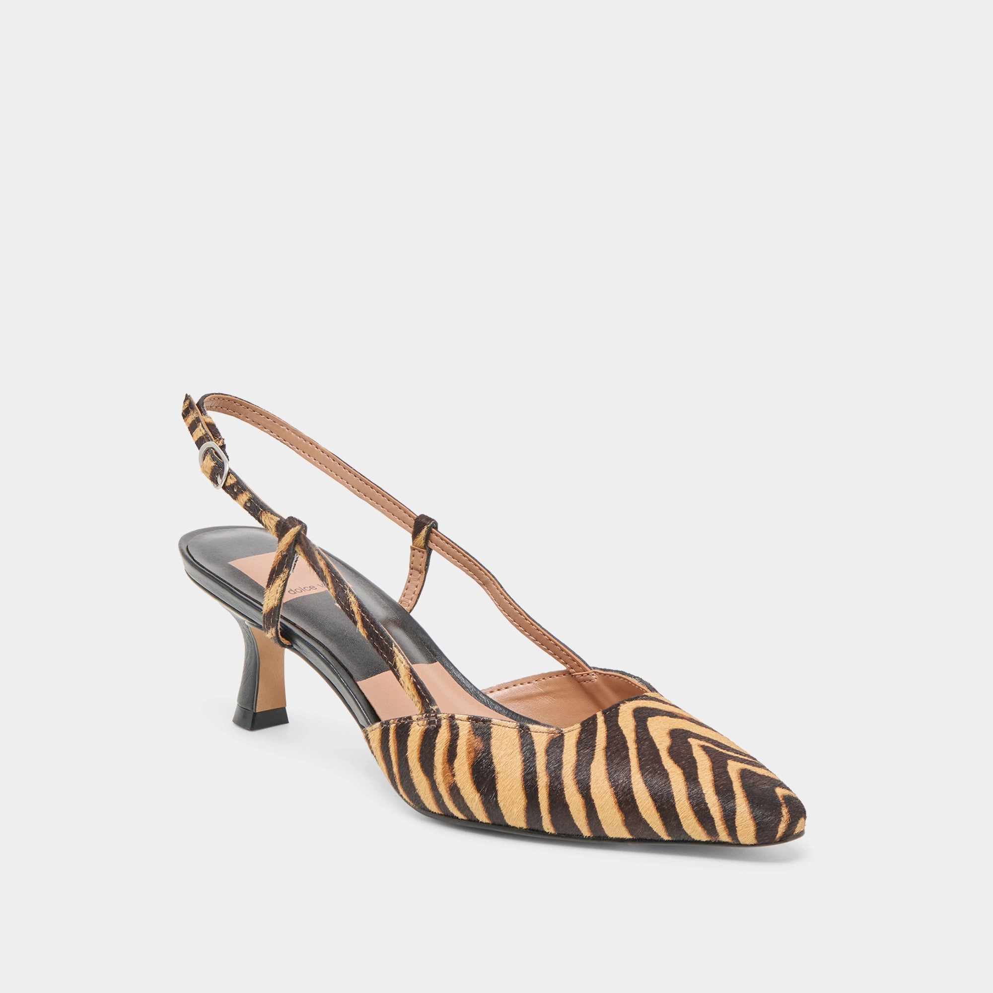 Flawless Look Arch Care ODELA HEELS TIGER CALF HAIR
