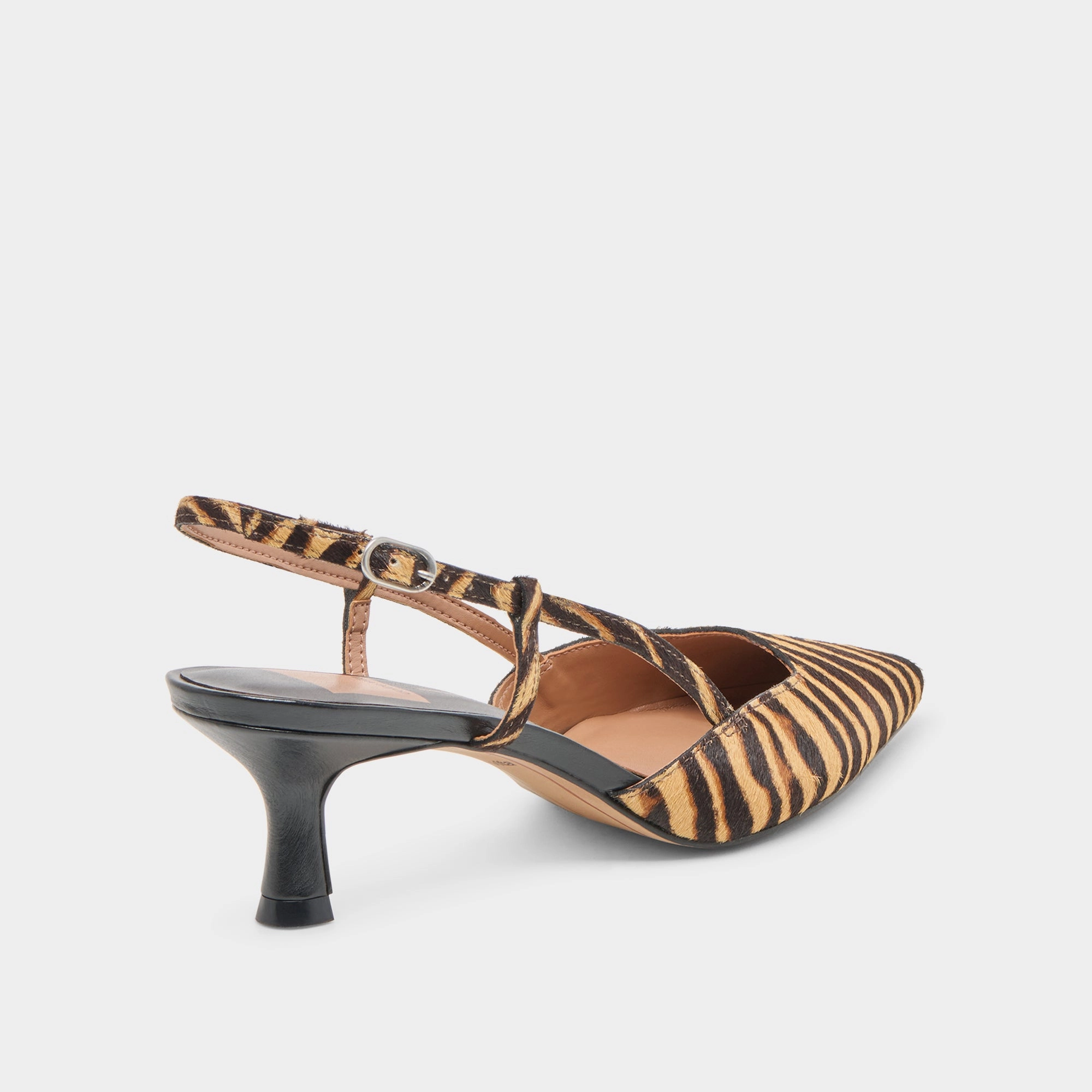 ODELA HEELS TIGER CALF HAIR Self Love