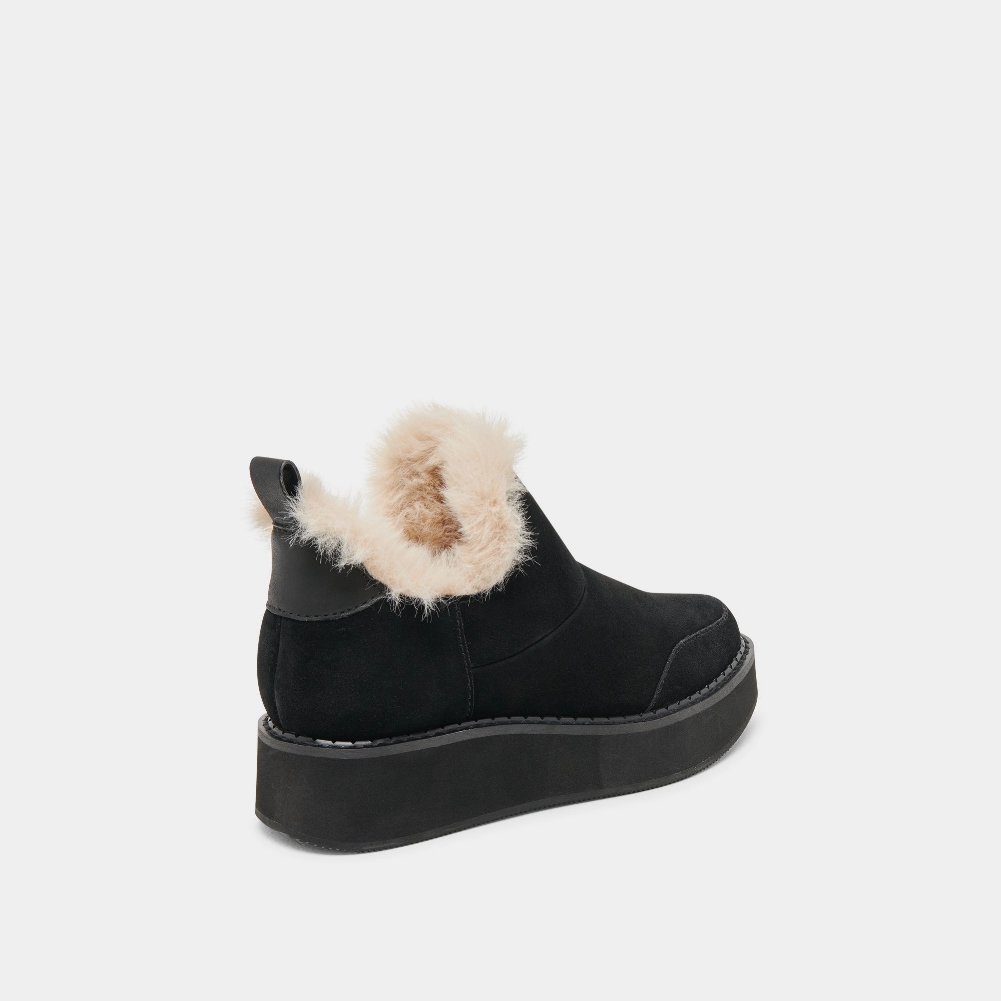 Cowboy Fan Chunky Sole ARDY PLUSH H2O BOOTIES ONYX SUEDE