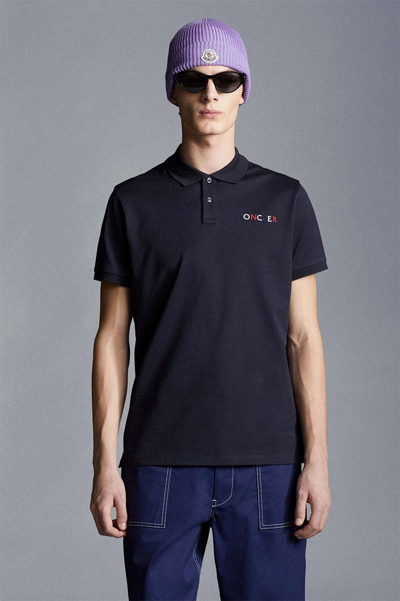 Logo Embroidered Polo Shirt Summer Smart Sleek Layers