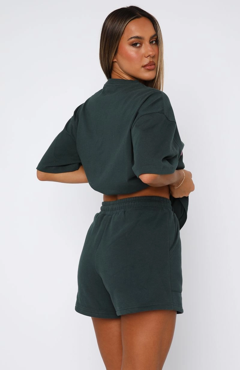 Soft touch finish Chill Flex Offstage Lounge Shorts Pine