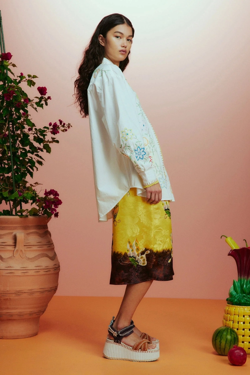 Olivia Embroidered Shirt Budget Friendly Anti Pilling Finish