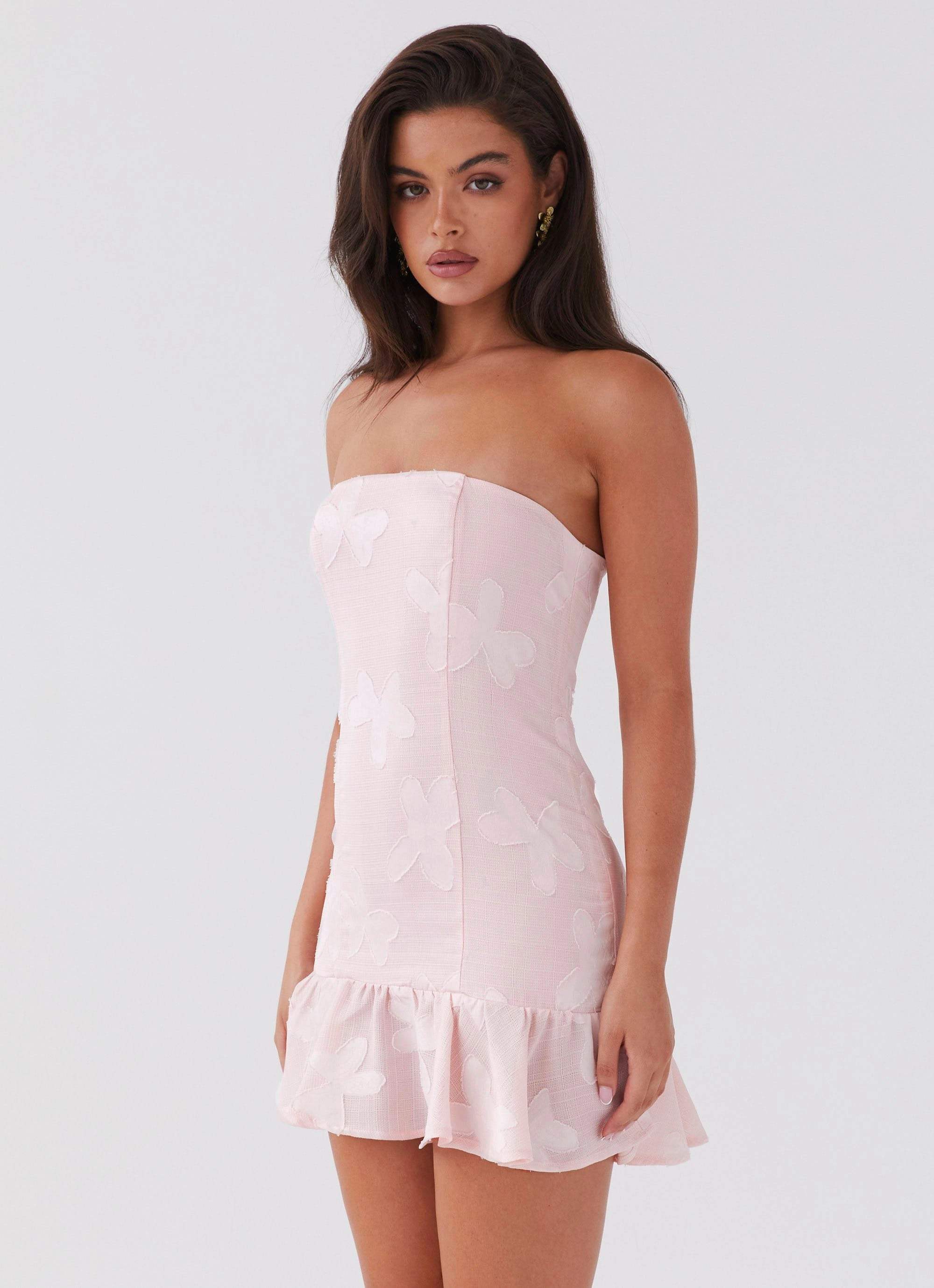 Young Heart Mini Dress - Pink Petal ComfortFitDesign Perfectly Fitted