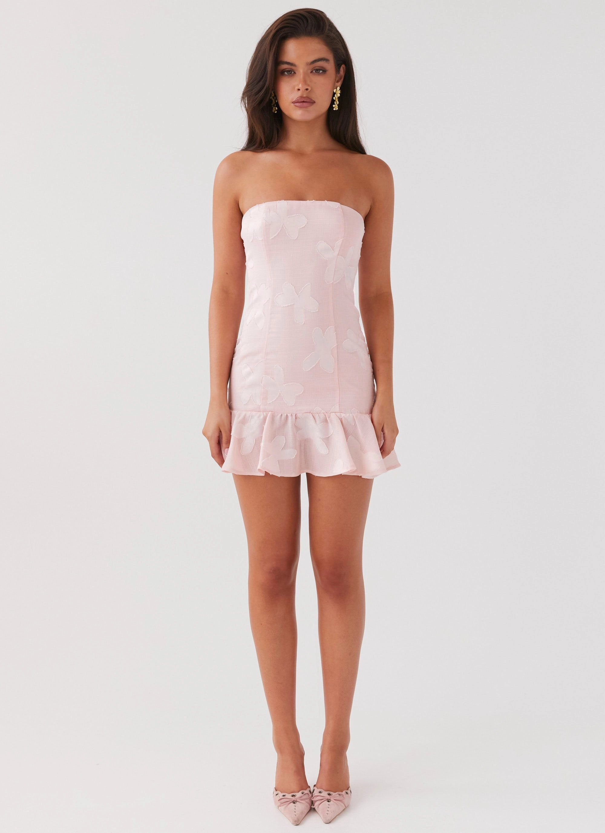 Young Heart Mini Dress - Pink Petal Urban Favorite