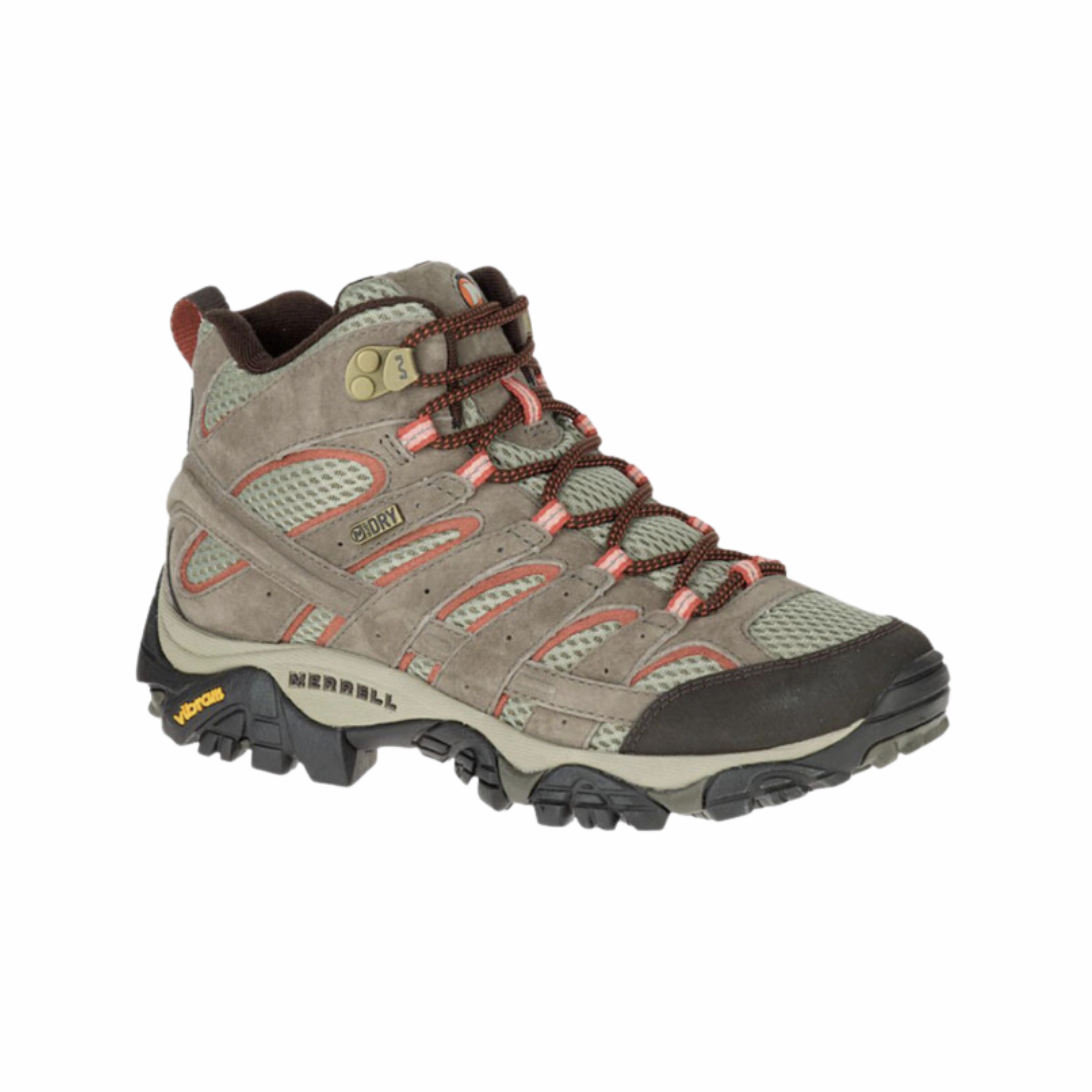 Women's Moab 2 Mid Waterproof Boot - Bungee Cord (Regular Width) Tough Terrain