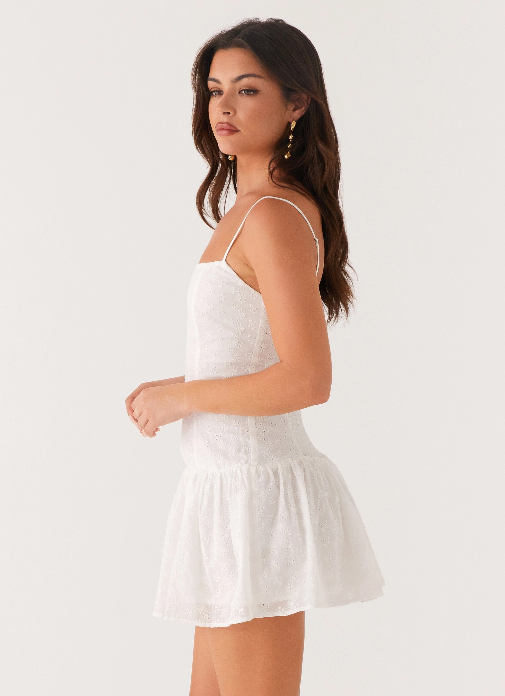 Palm Springs Mini Dress - White Inclusive Fit